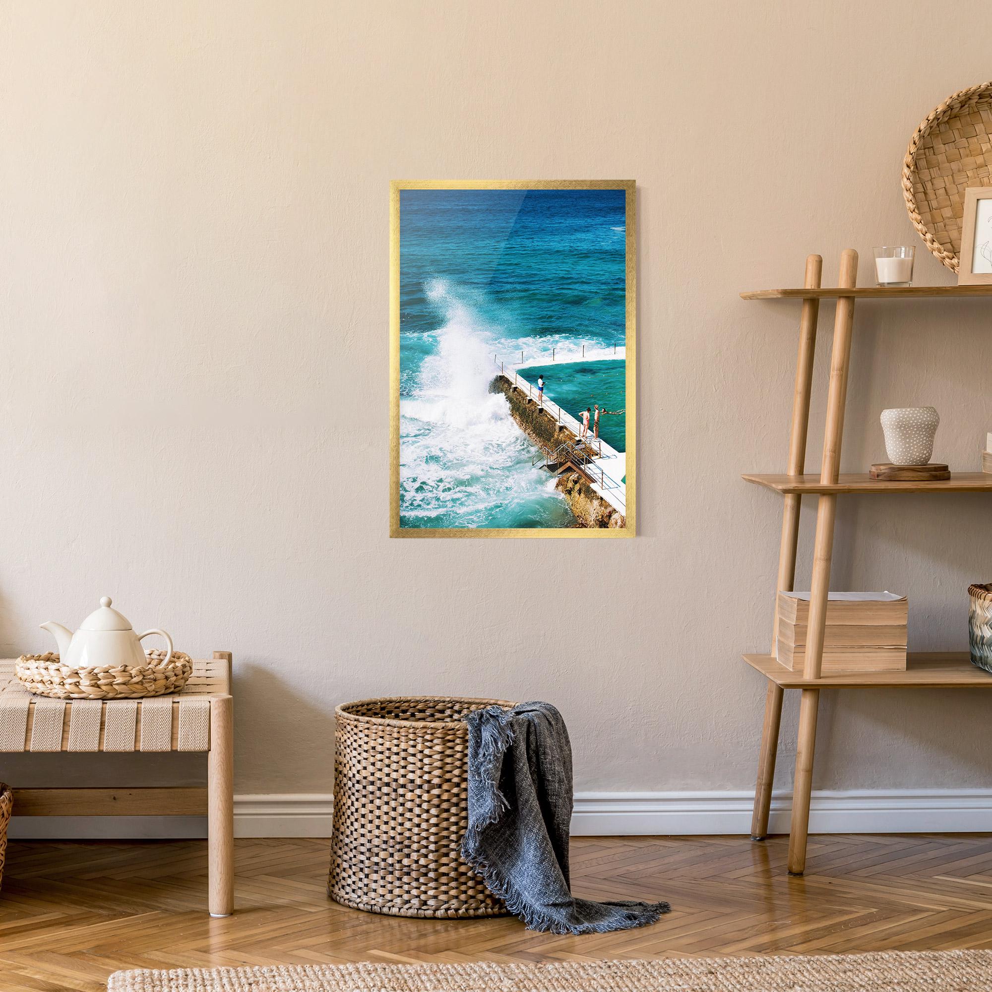 Plakat w Ramie Bondi Beach mockup 9