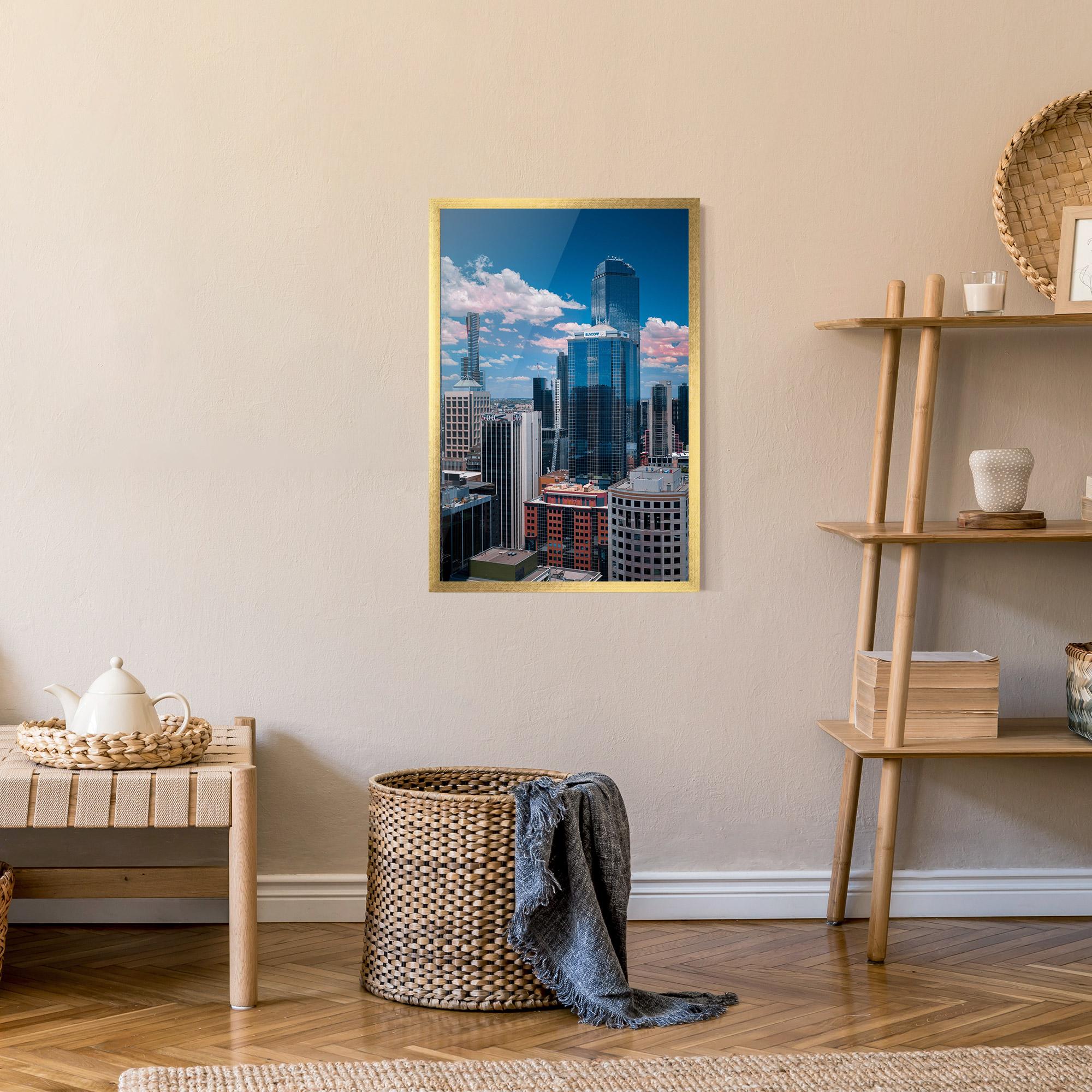 Plakat w Ramie Skyscrapert View mockup 9