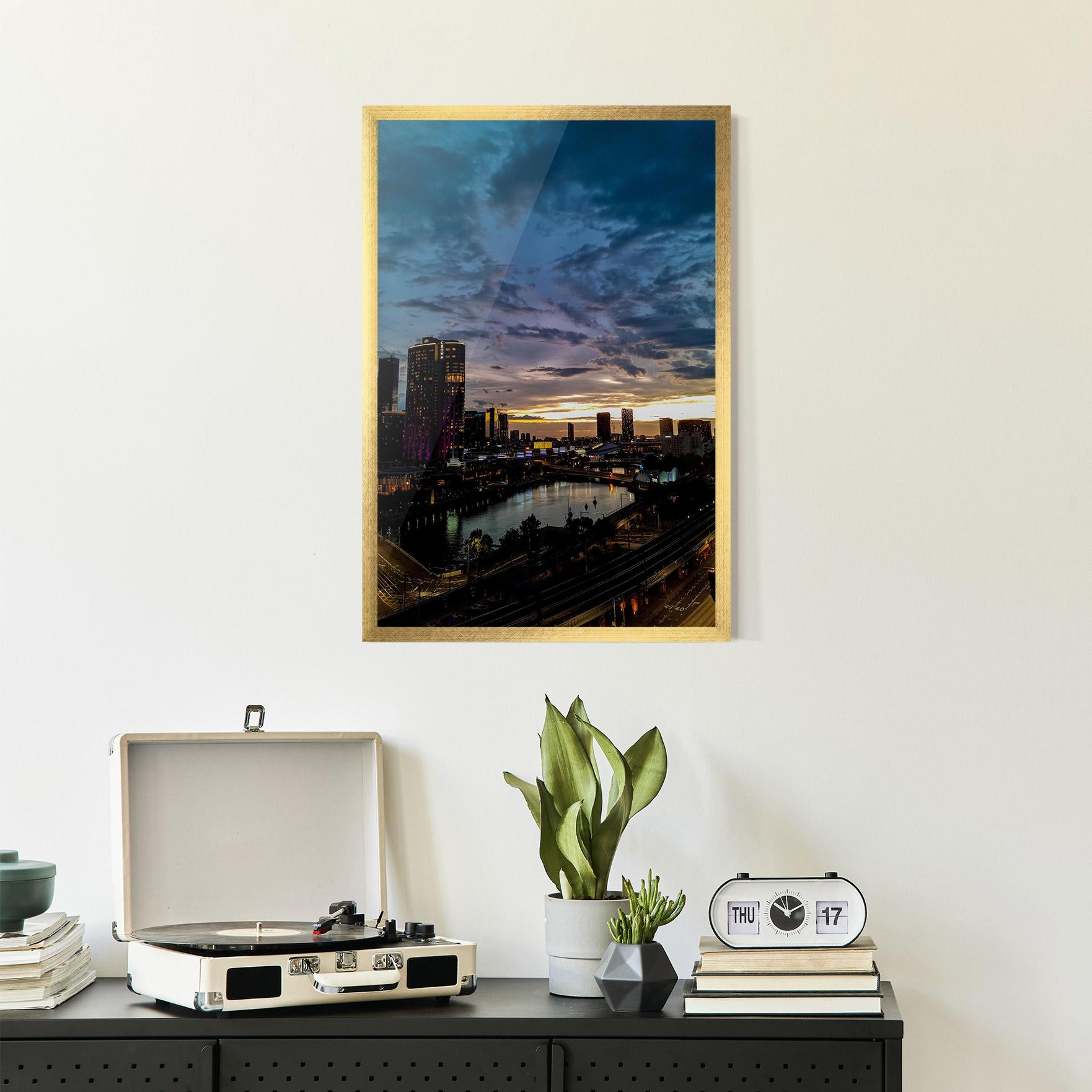 Plakat w Ramie Melbourne mockup 2