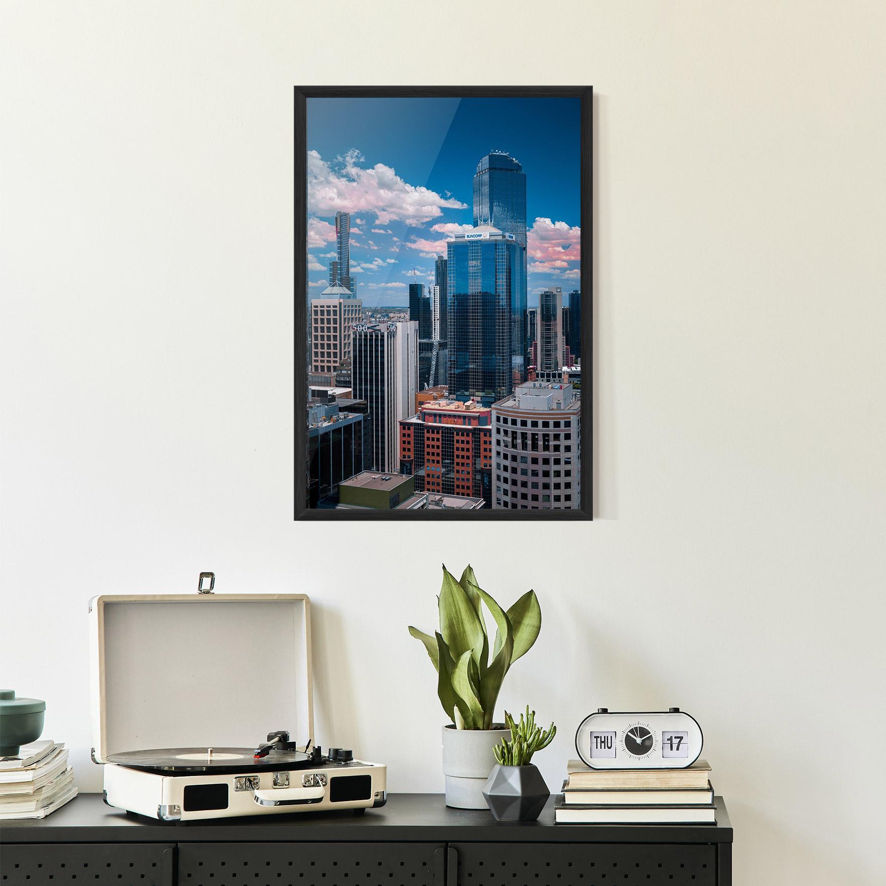 Plakat w Ramie Skyscrapert View mockup 2