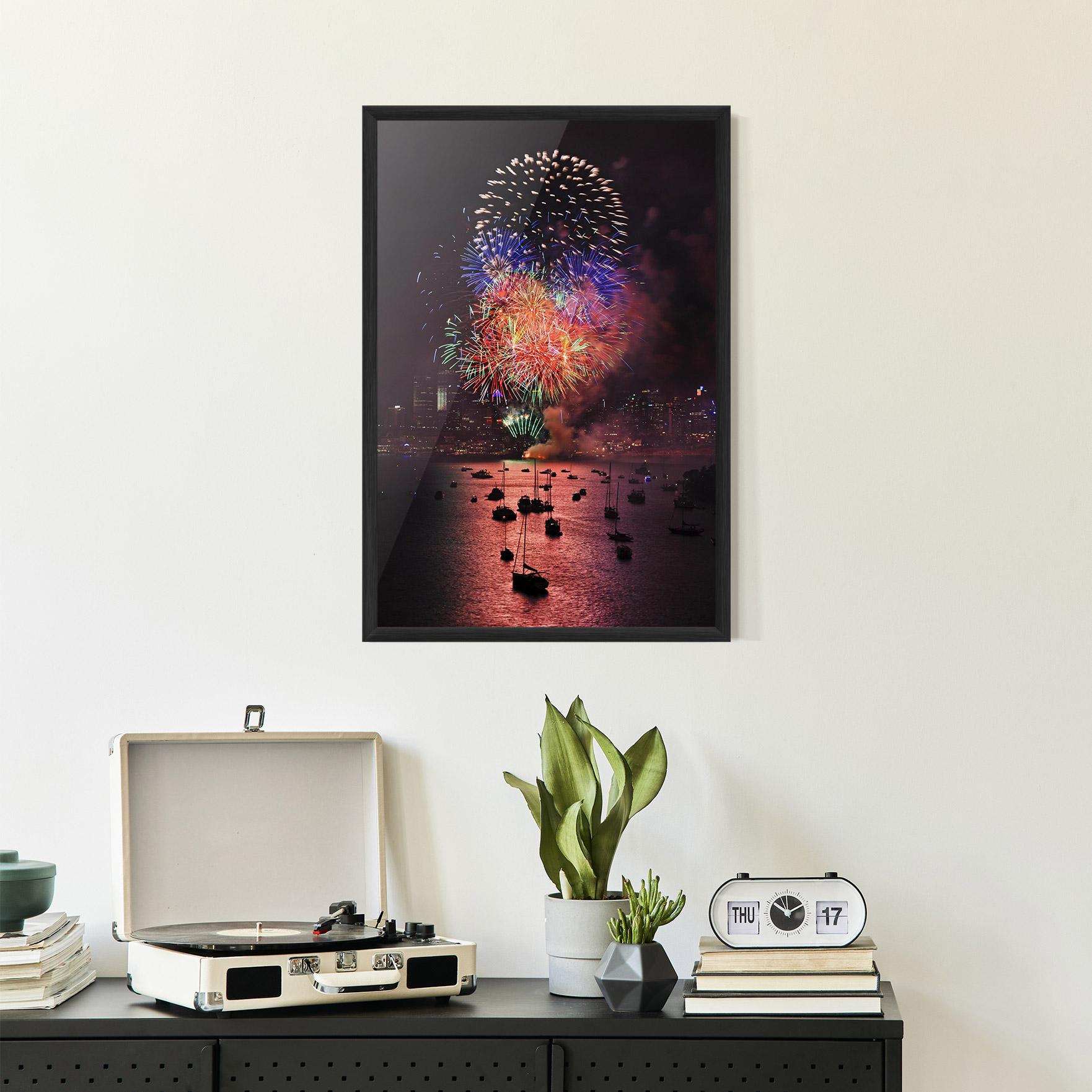 Plakat w Ramie Sydney Firework mockup 2