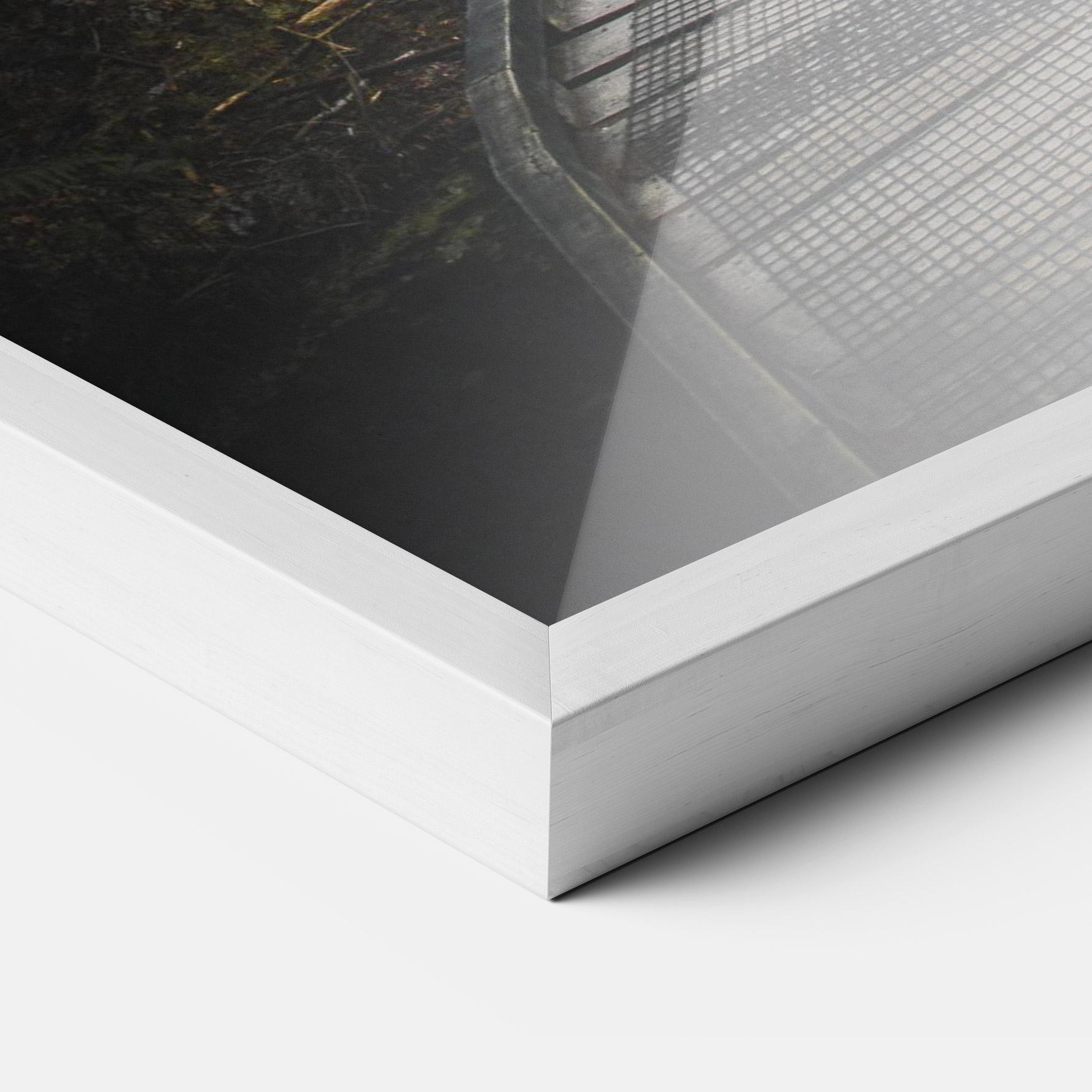 Plakat w Ramie Forest Path View mockup 3