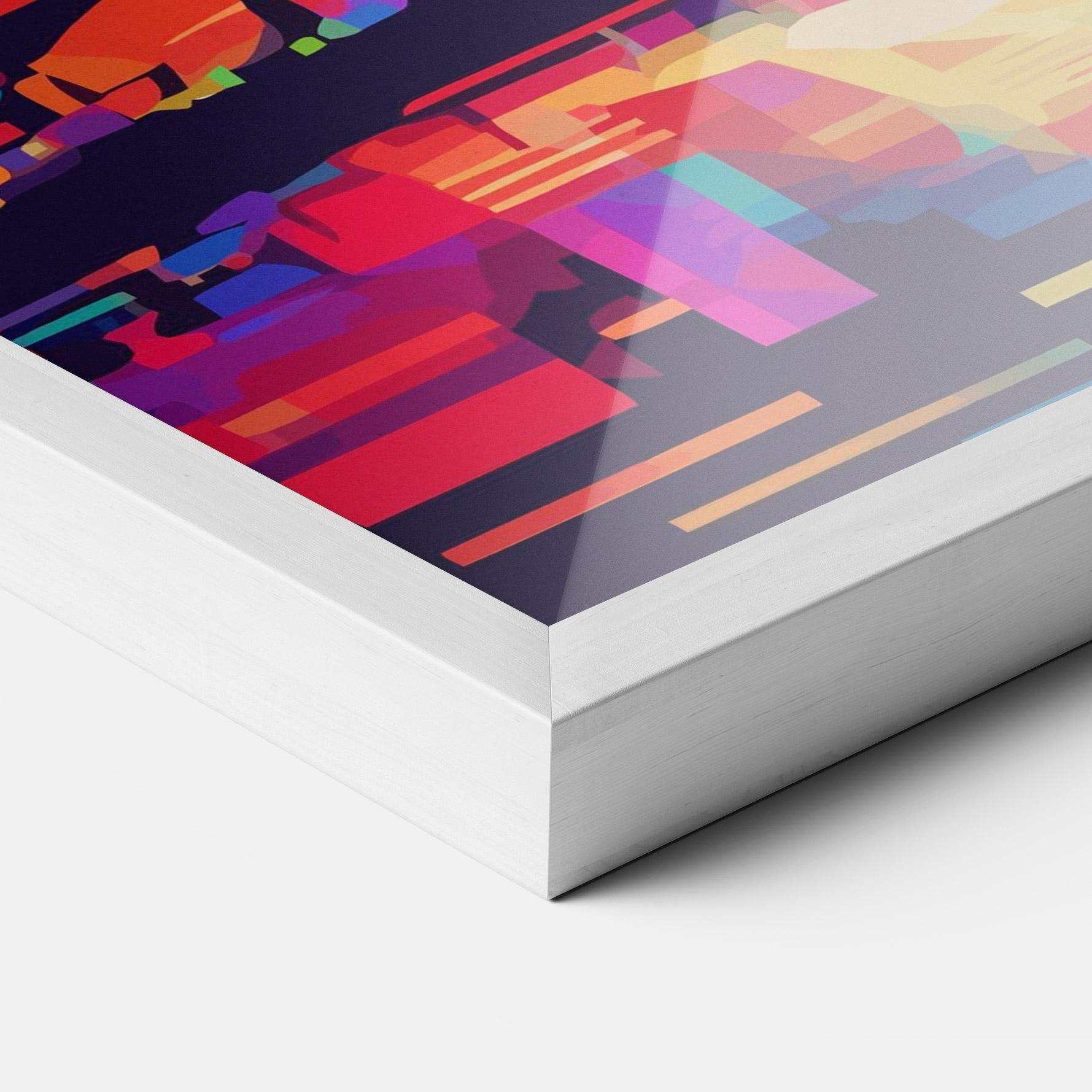 Plakat w Ramie Olympic Stadium Art mockup 3