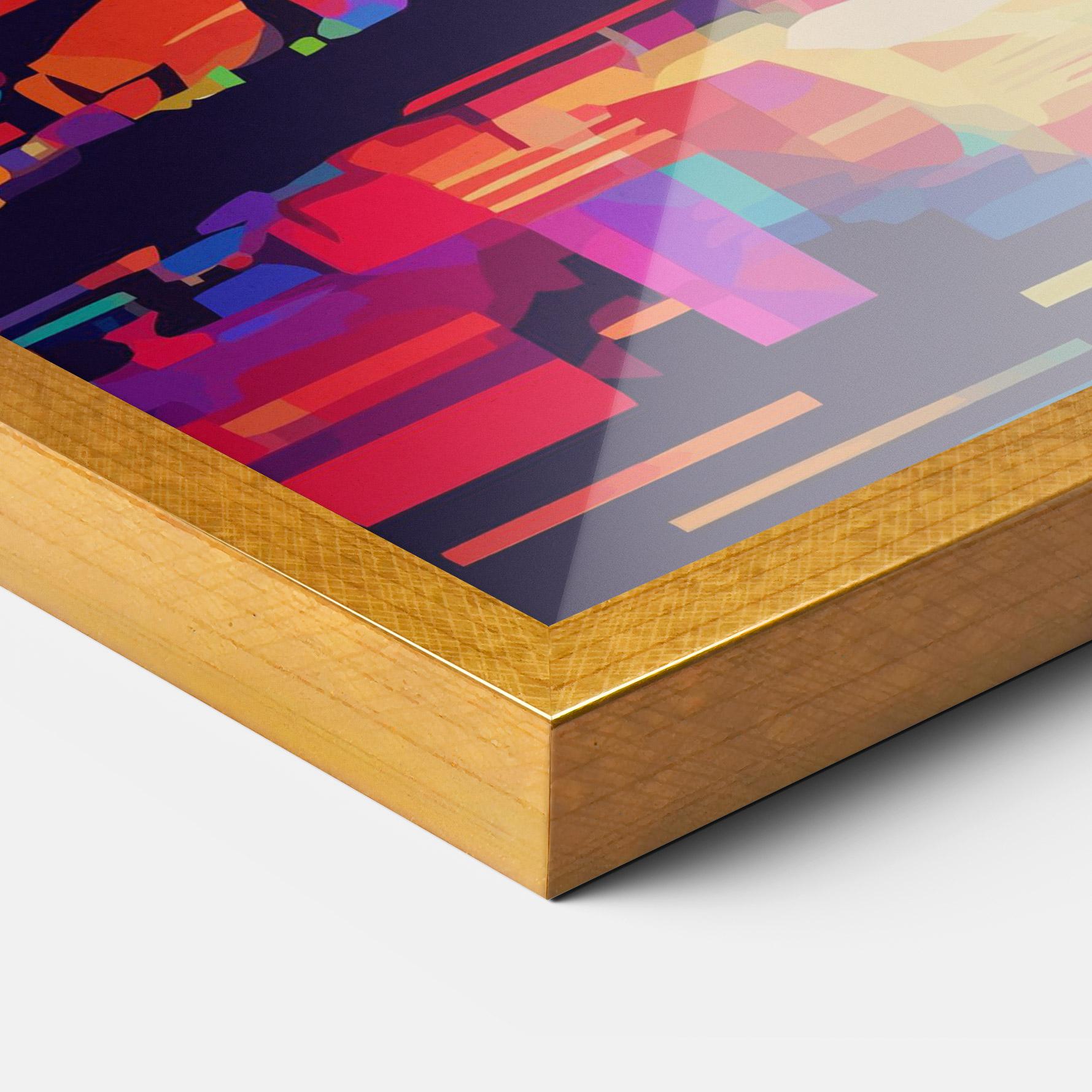 Plakat w Ramie Olympic Stadium Art mockup 3