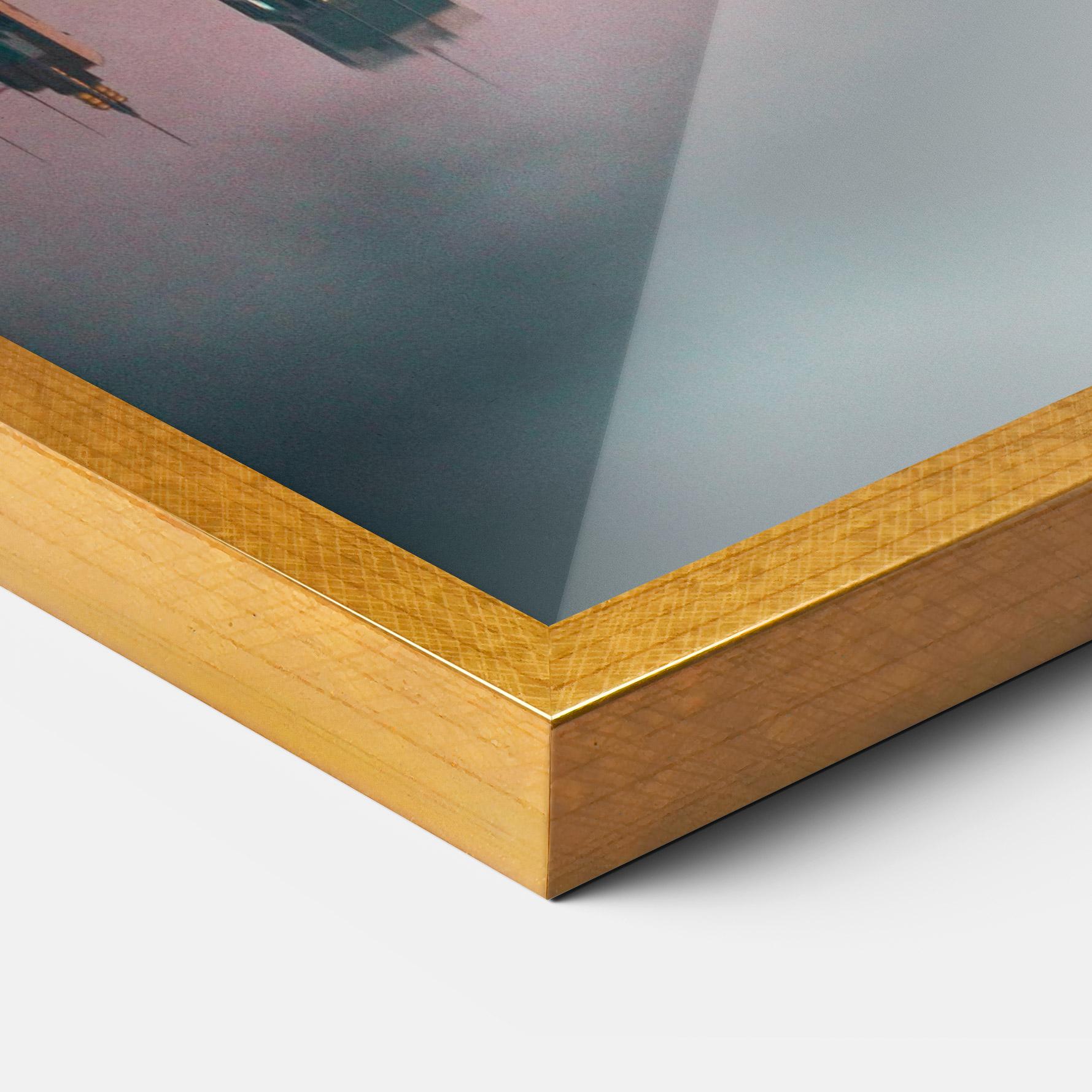 Plakat w Ramie Reflection Skyline mockup 3