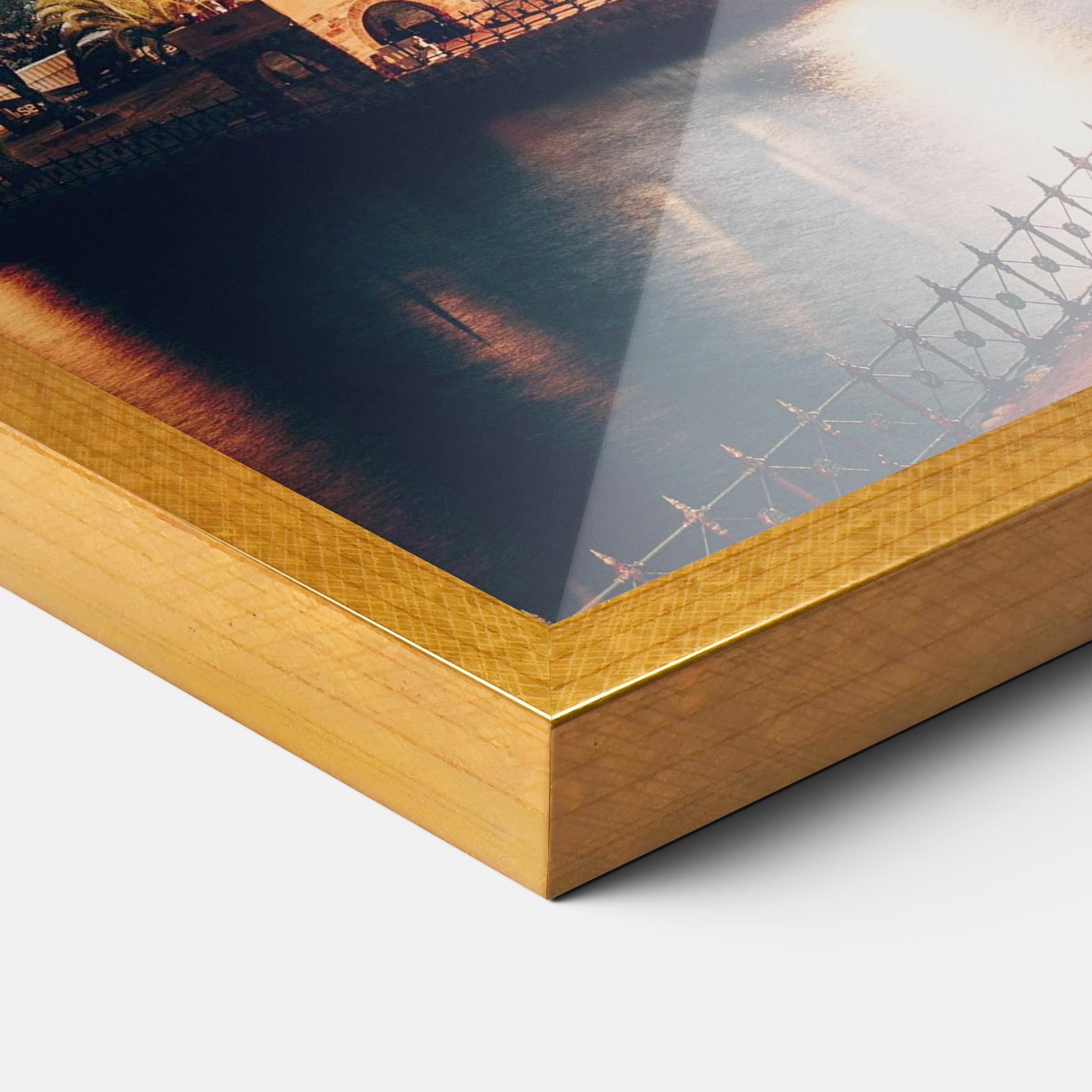 Plakat w Ramie Sydney Harbour Bridge mockup 3