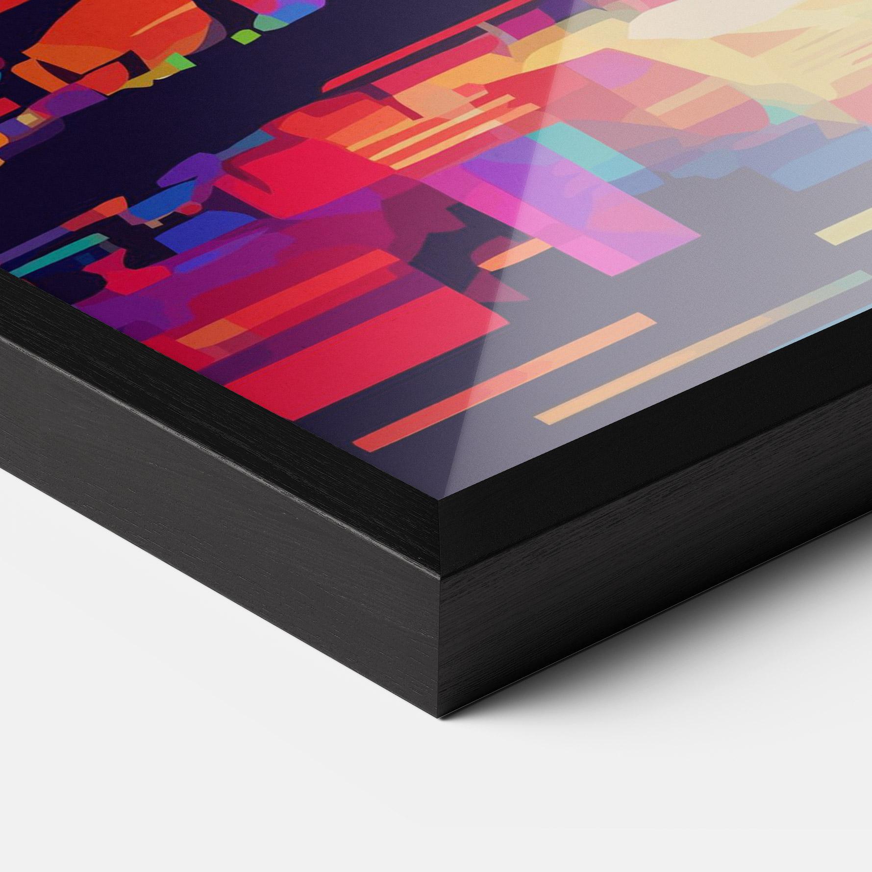 Plakat w Ramie Olympic Stadium Art mockup 3