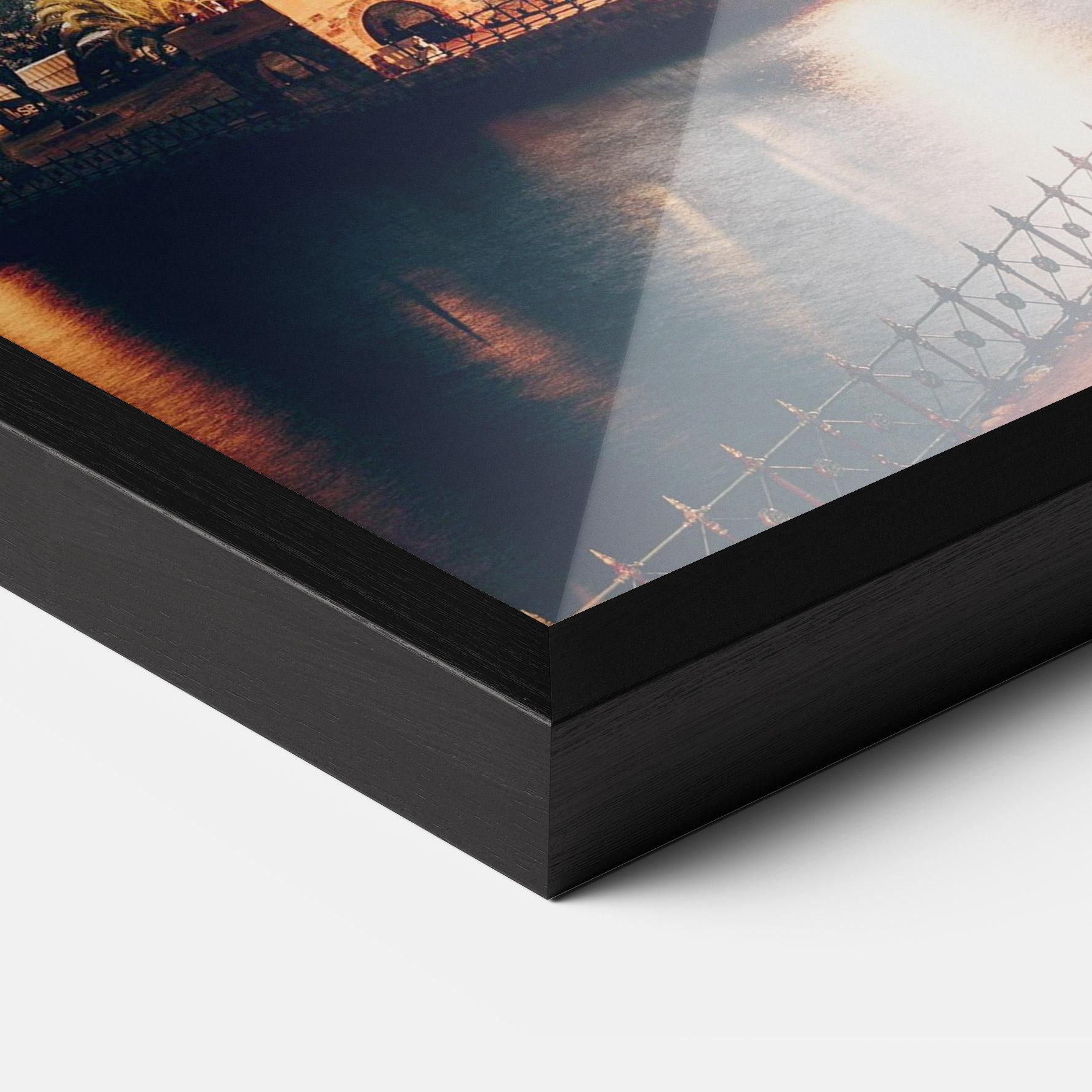 Plakat w Ramie Sydney Harbour Bridge mockup 3