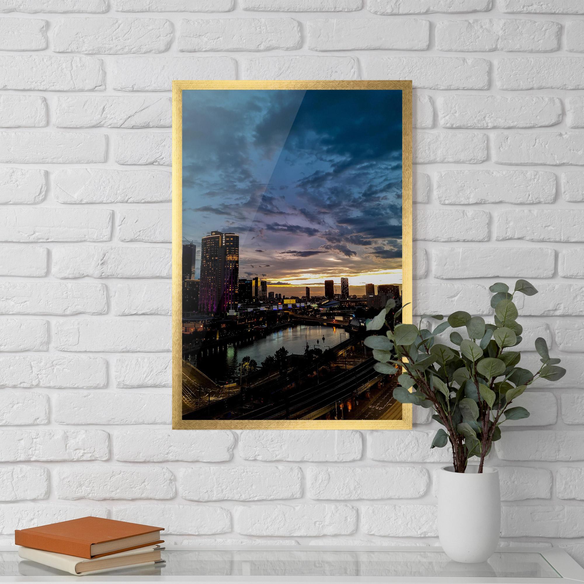 Plakat w Ramie Melbourne mockup 5