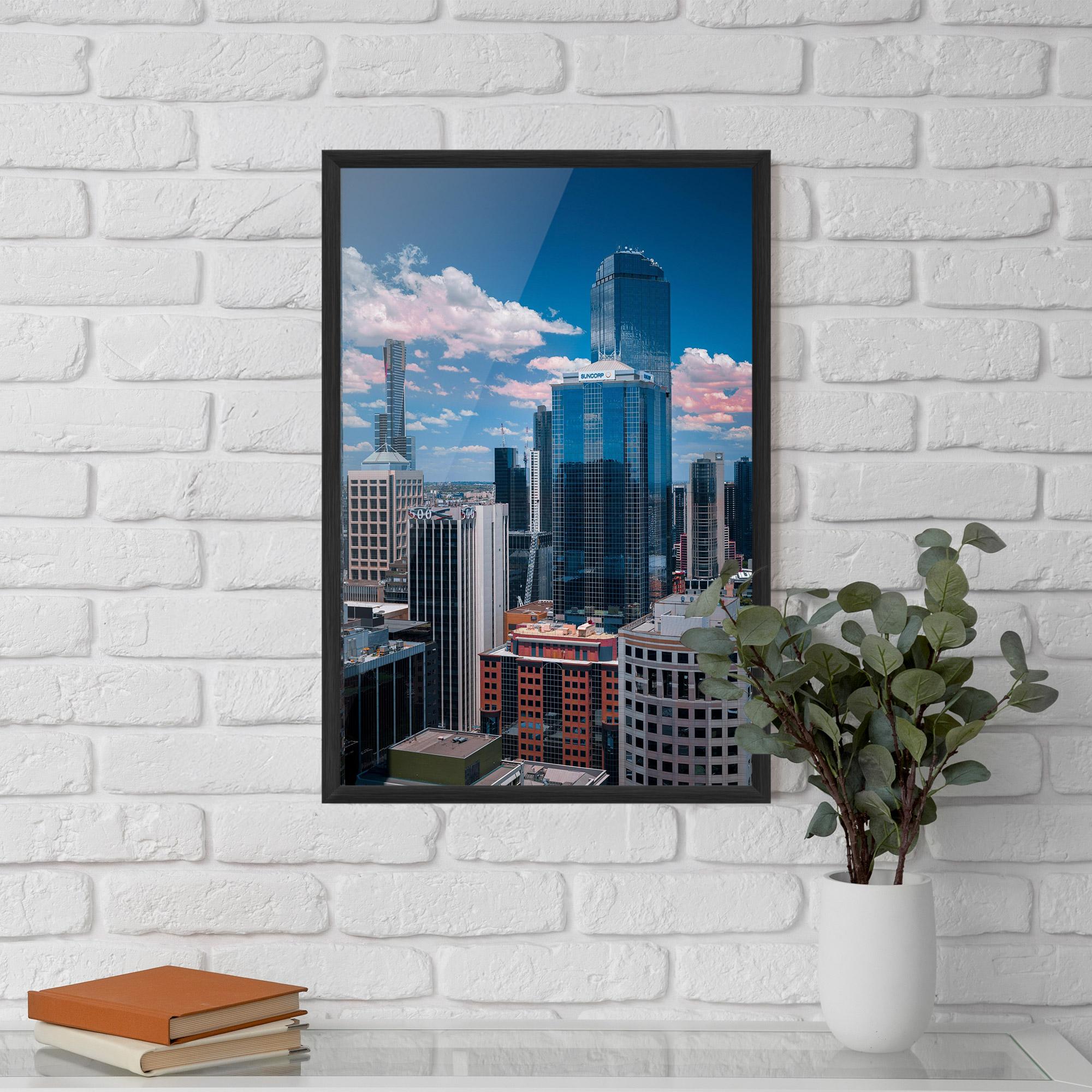 Plakat w Ramie Skyscrapert View mockup 5