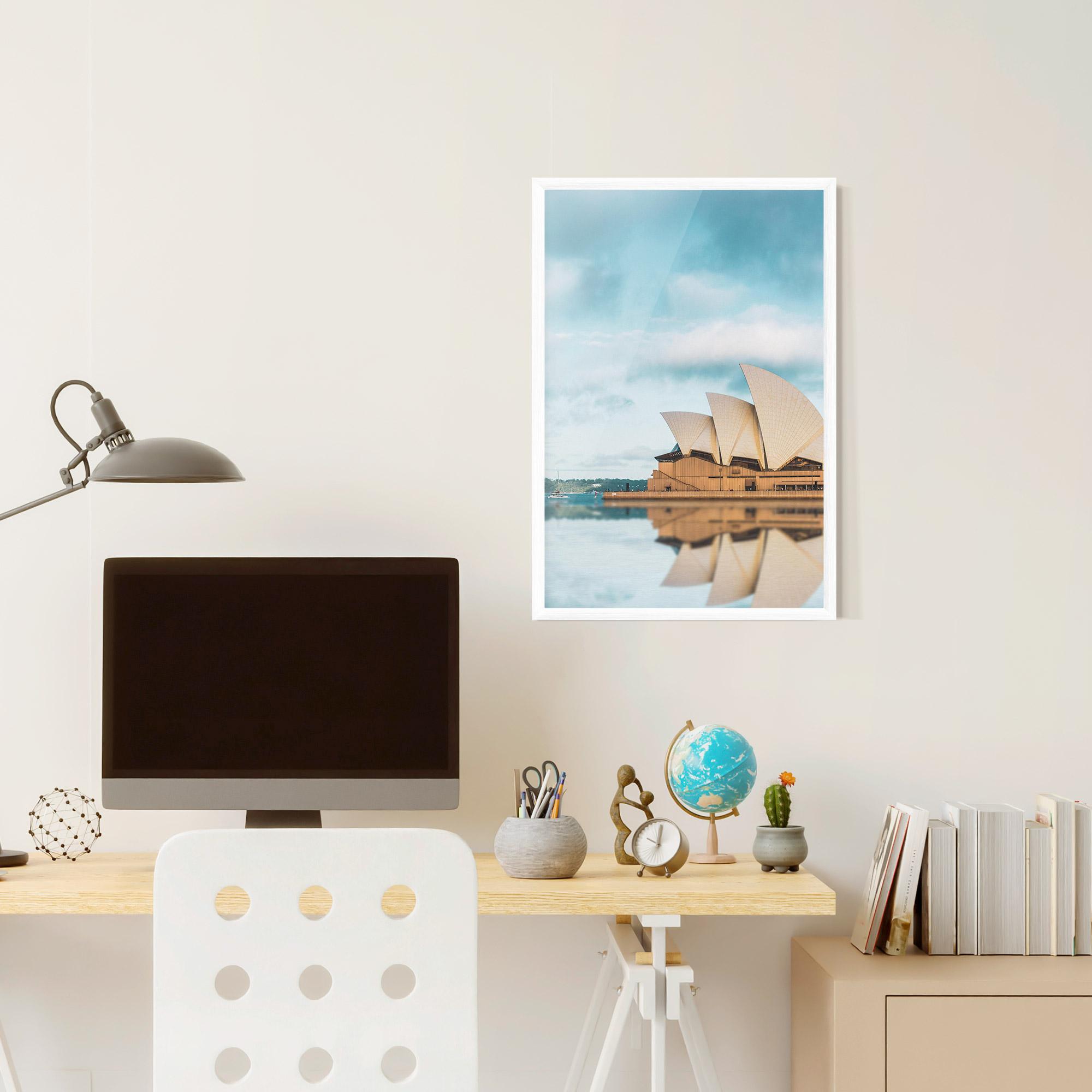 Plakat w Ramie Sydney Water mockup 6