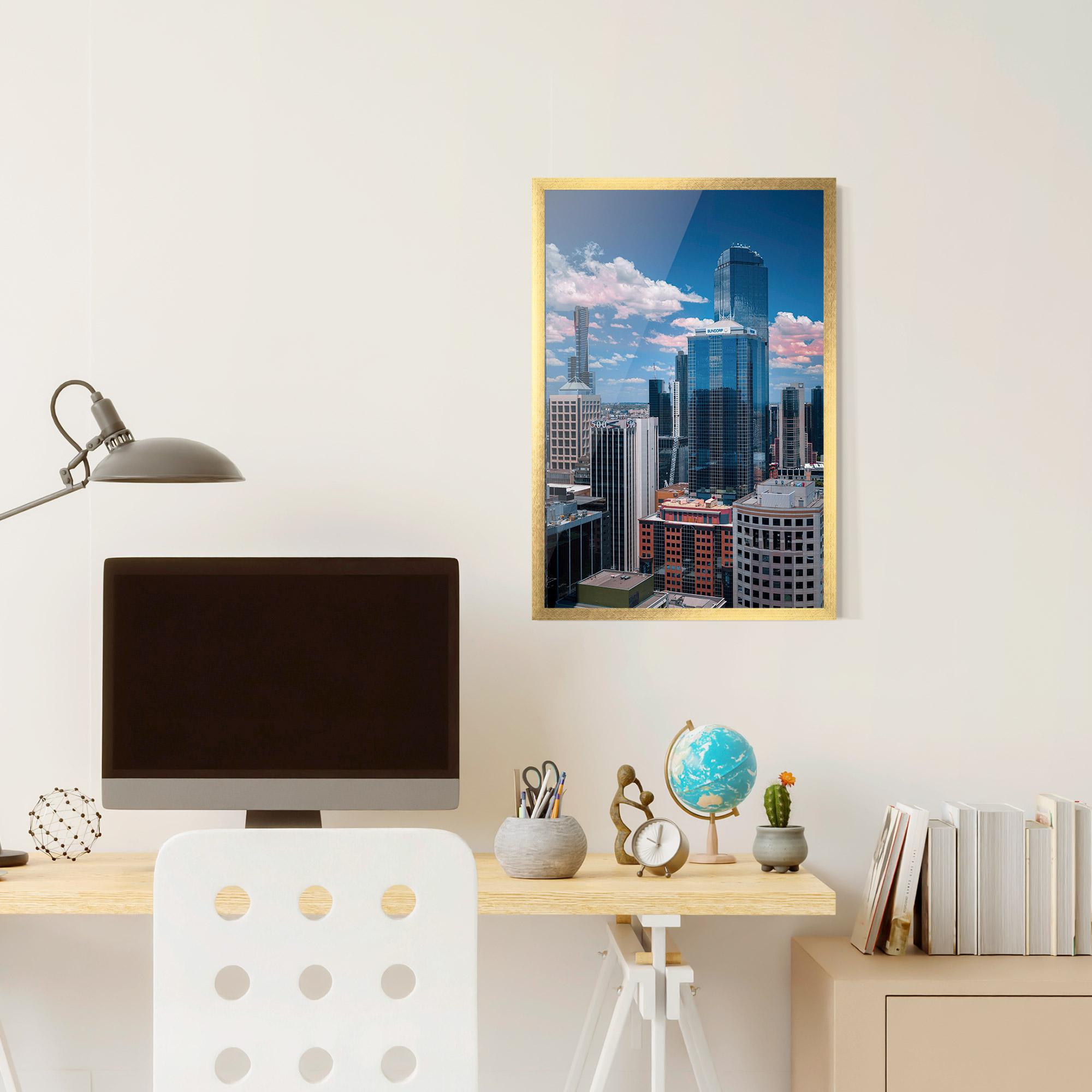 Plakat w Ramie Skyscrapert View mockup 6
