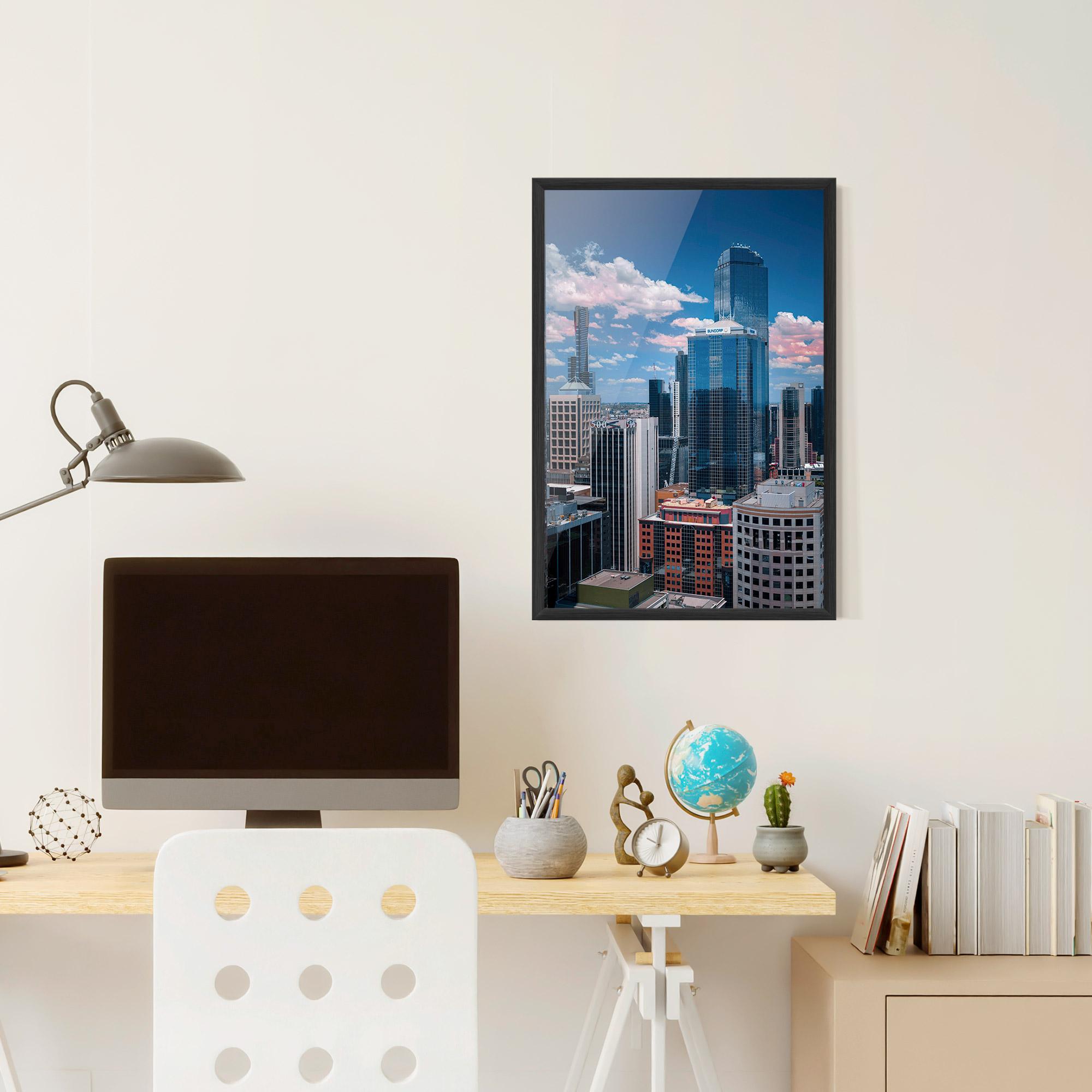 Plakat w Ramie Skyscrapert View mockup 6
