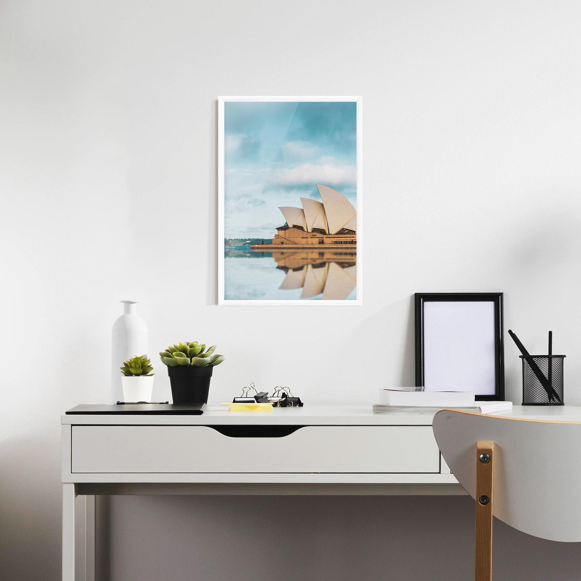 Plakat w Ramie Sydney Water mockup 7