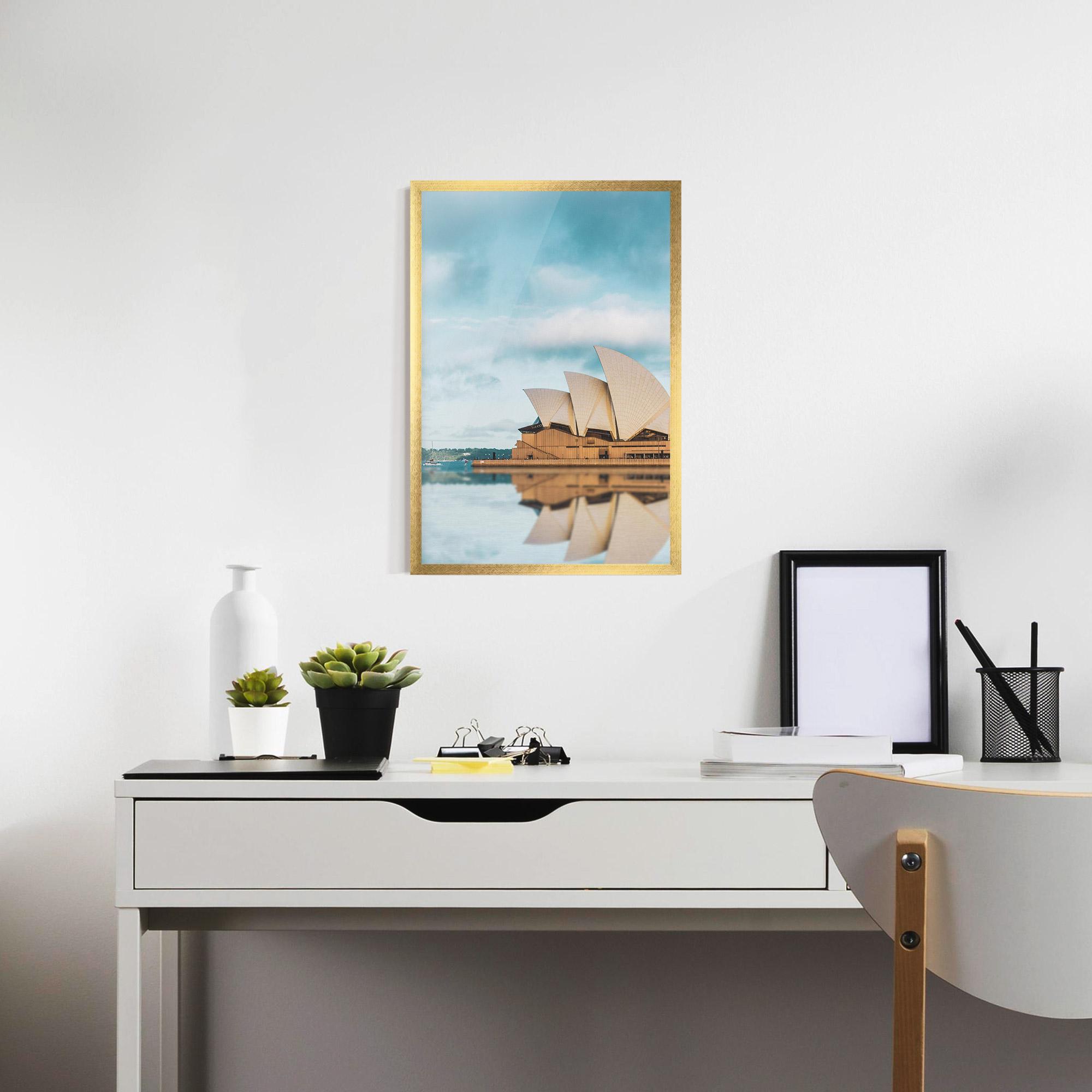 Plakat w Ramie Sydney Water mockup 7