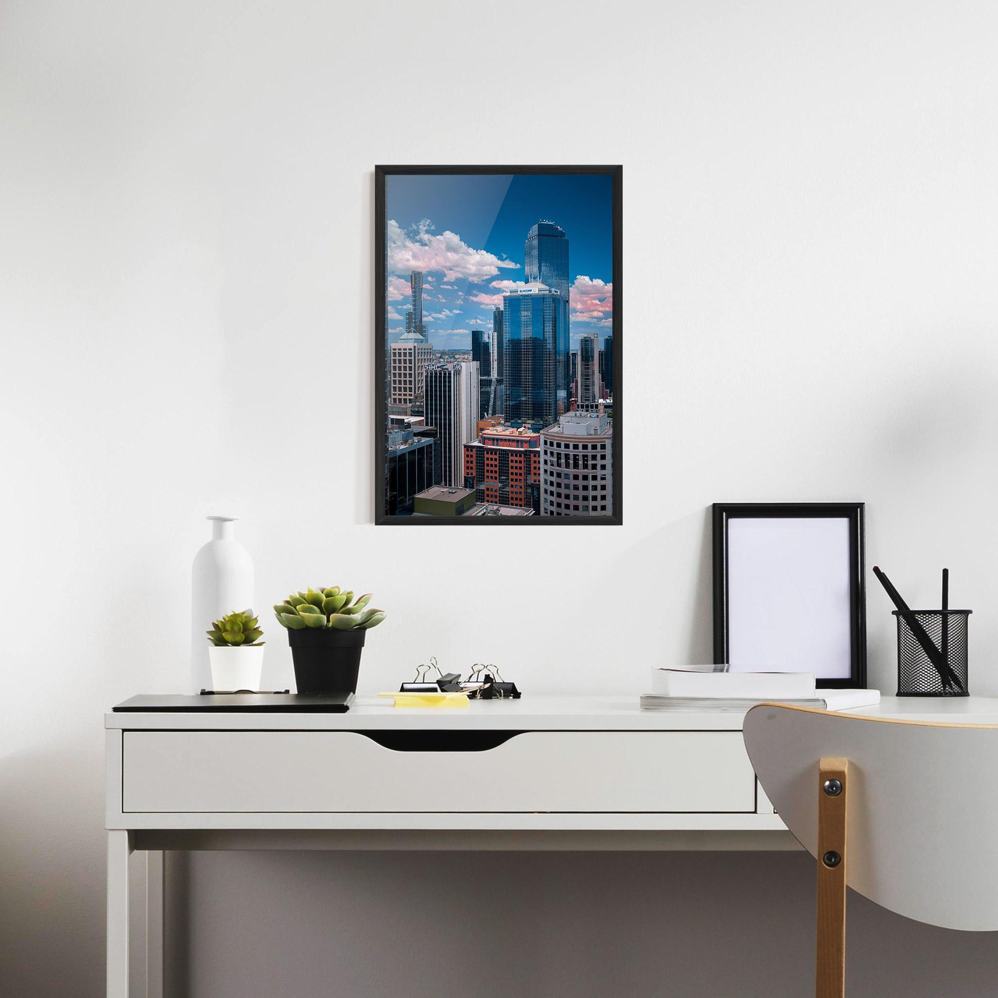Plakat w Ramie Skyscrapert View mockup 7