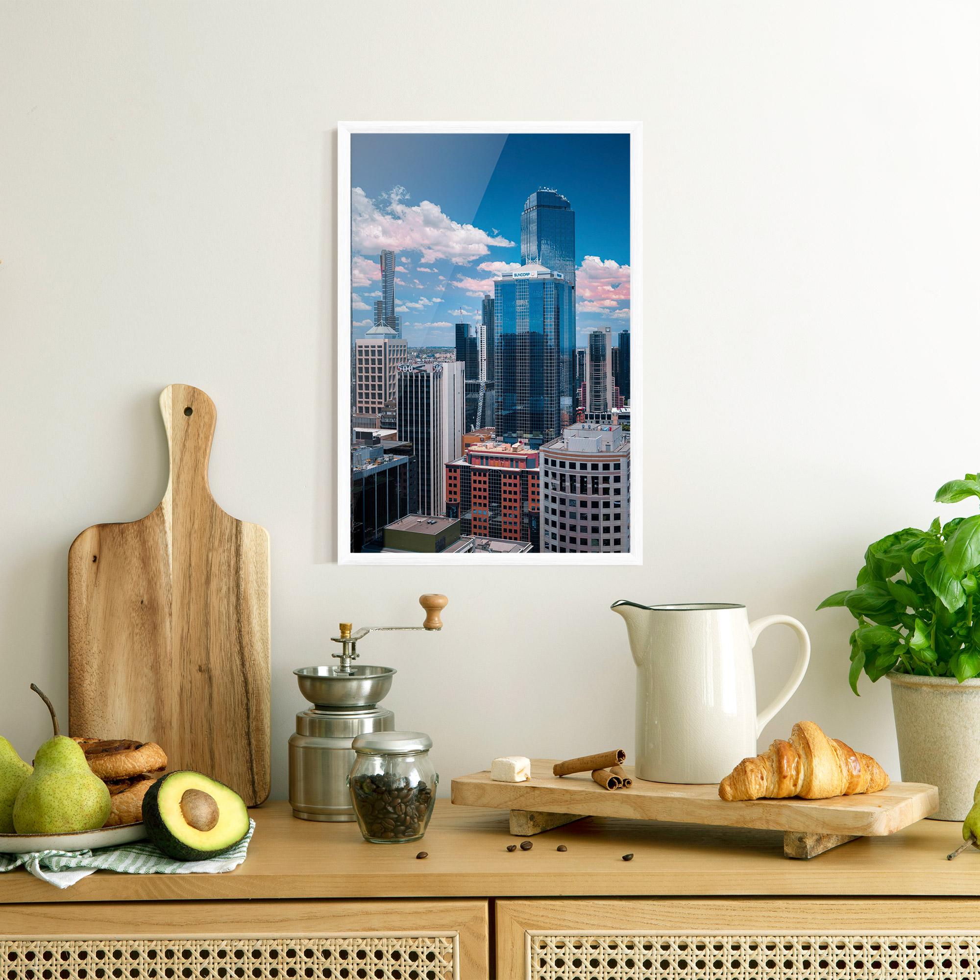 Plakat w Ramie Skyscrapert View mockup 8