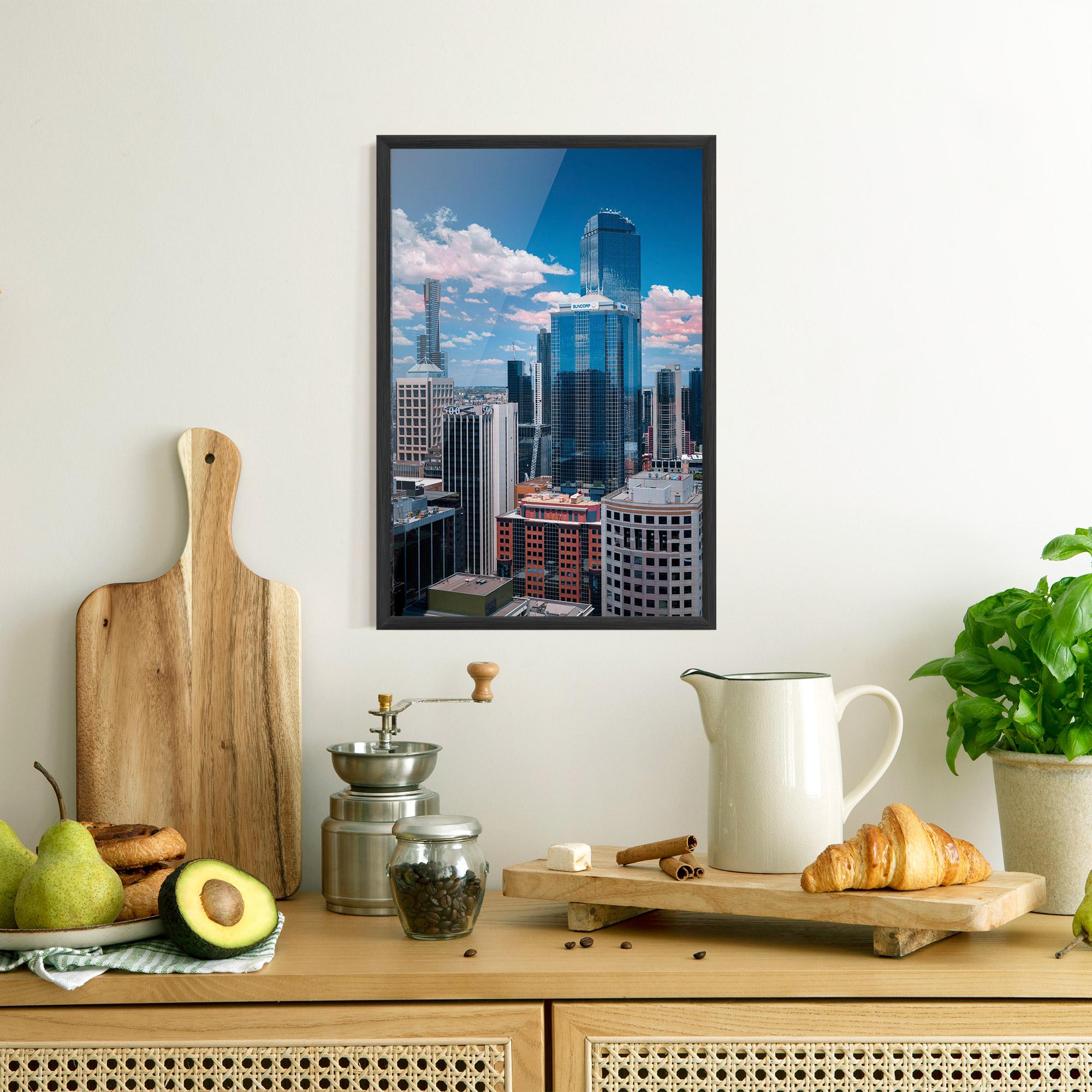 Plakat w Ramie Skyscrapert View mockup 8