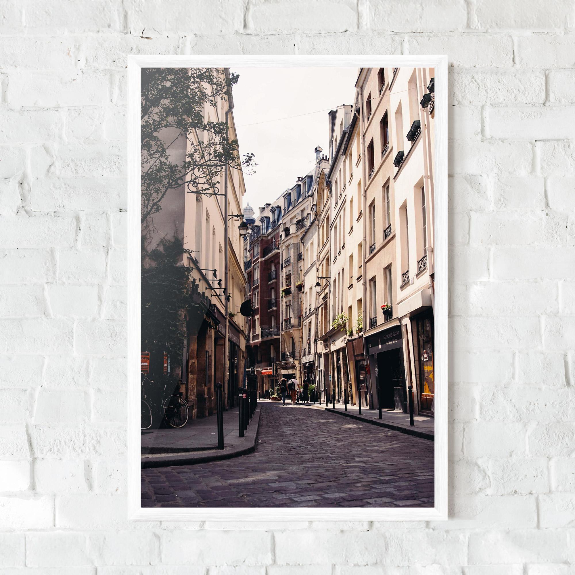 Plakat w Ramie Paris Street mockup 0