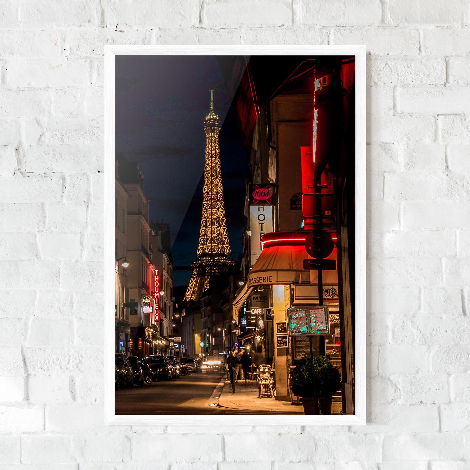 Plakat w Ramie Paris Walk mockup 0