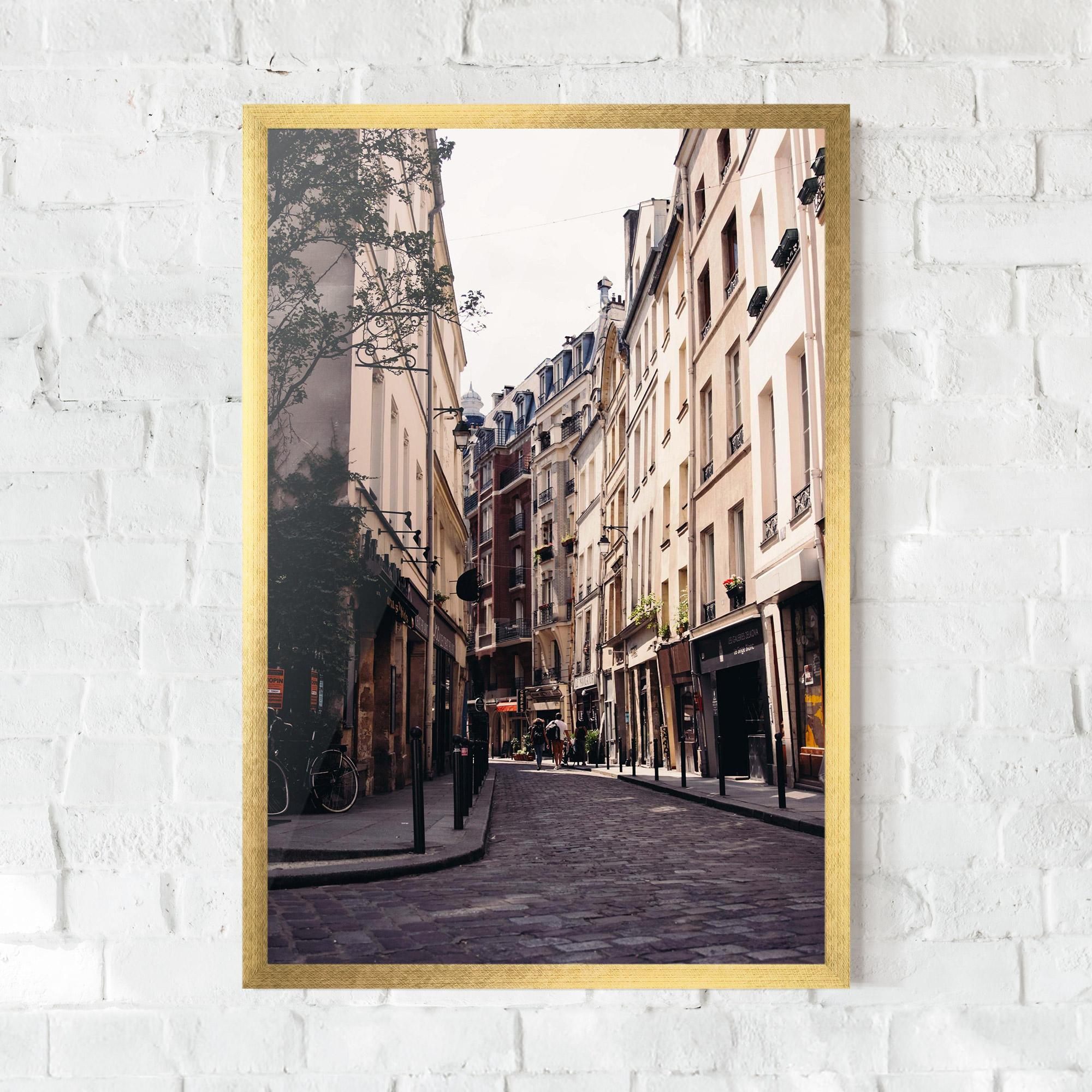 Plakat w Ramie Paris Street mockup 0