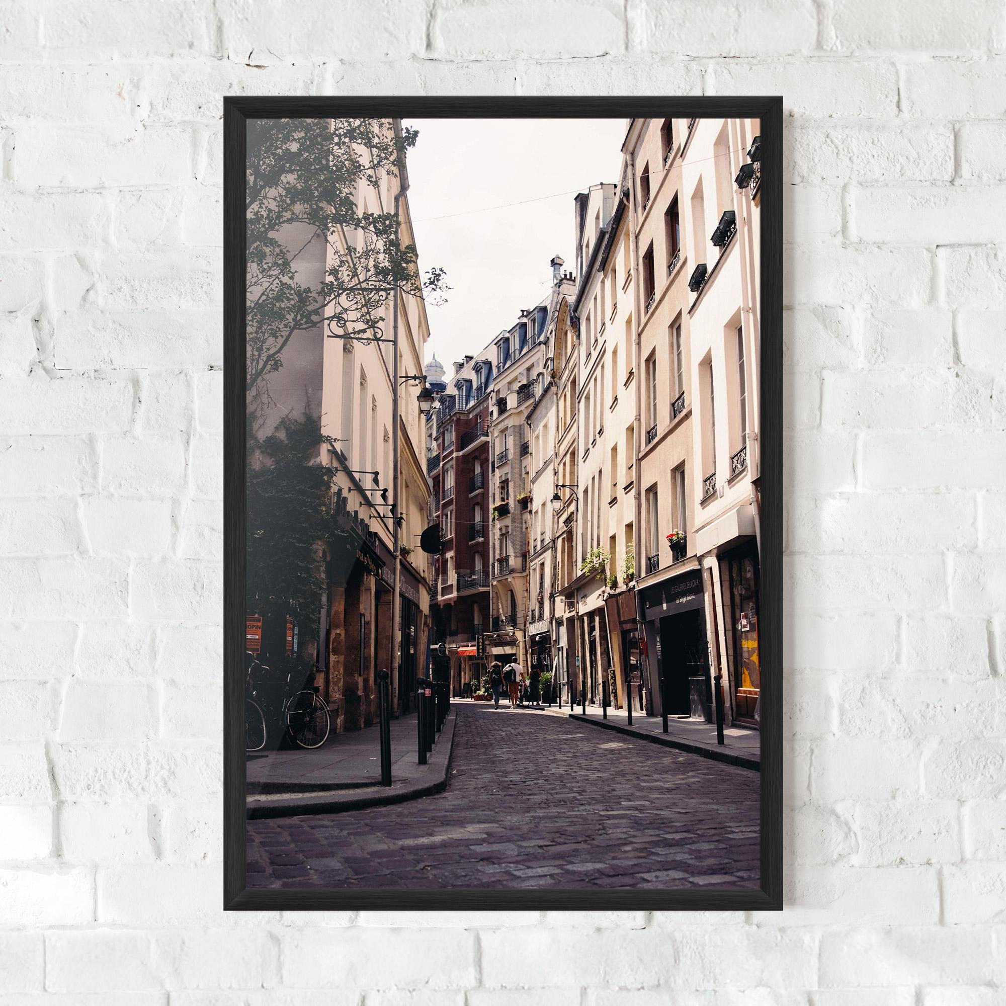 Plakat w Ramie Paris Street mockup 0