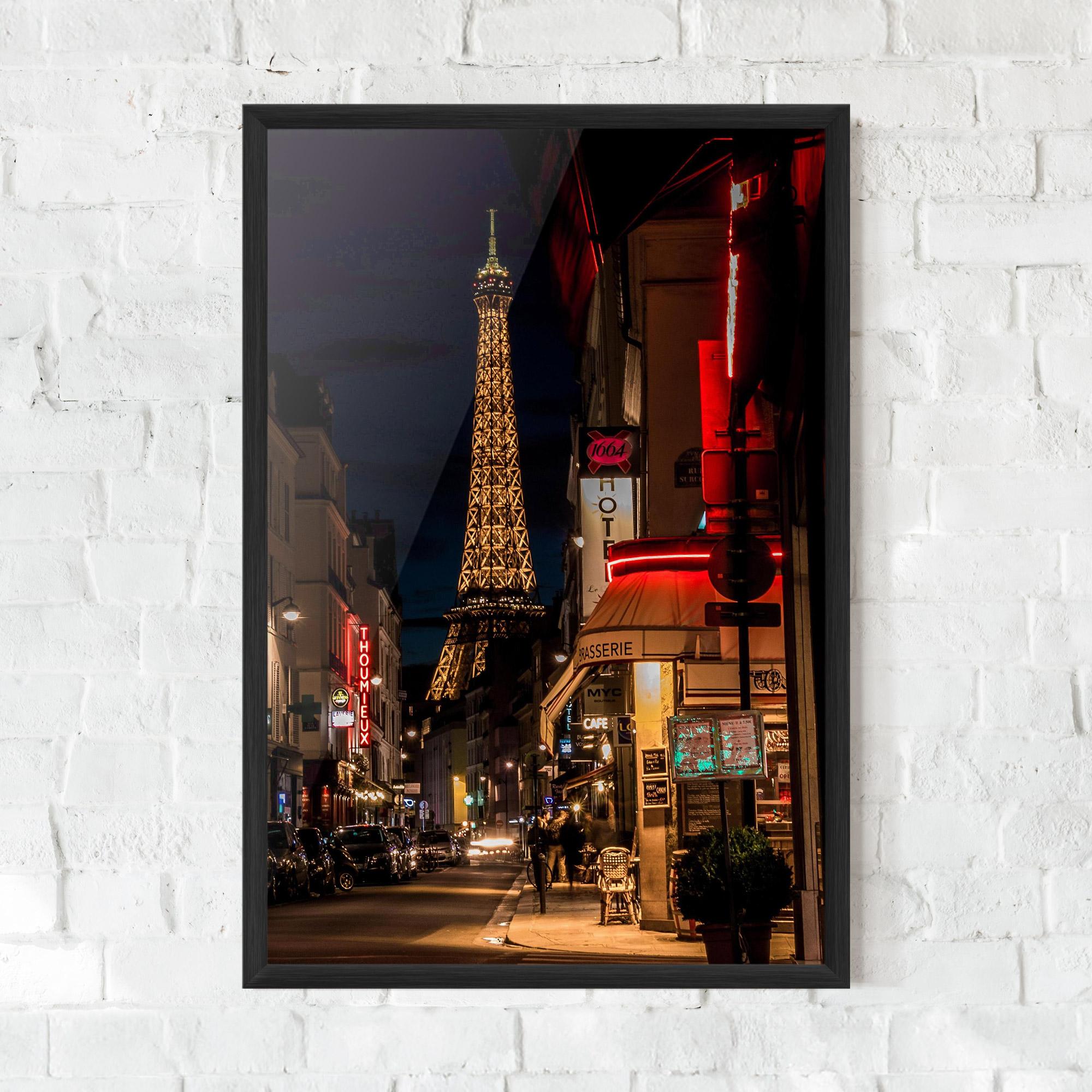 Plakat w Ramie Paris Walk mockup 0