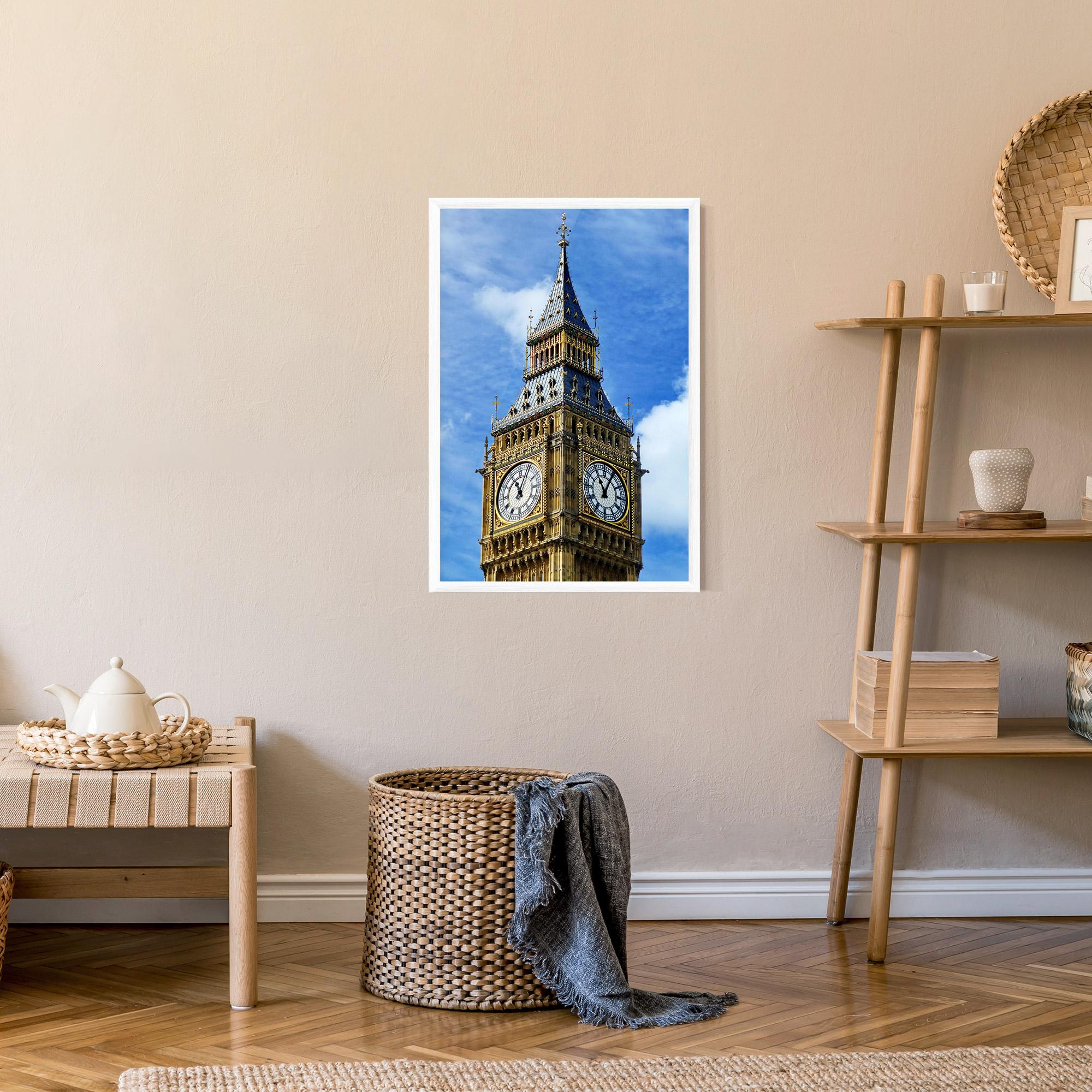 Plakat w Ramie Big Ben mockup 9