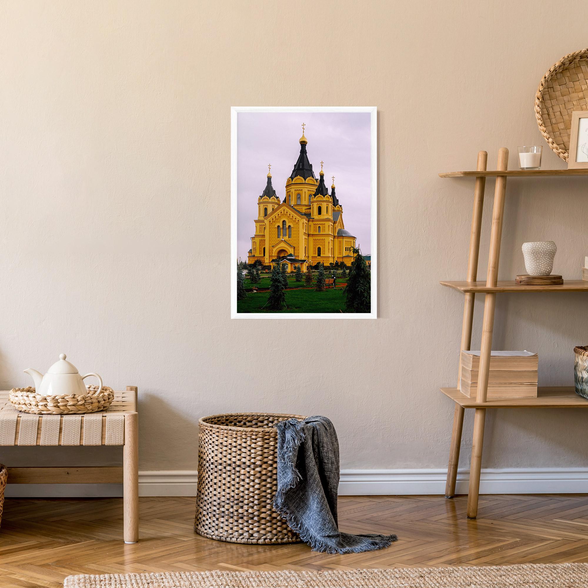 Plakat w Ramie Nevsky Cathedral mockup 9