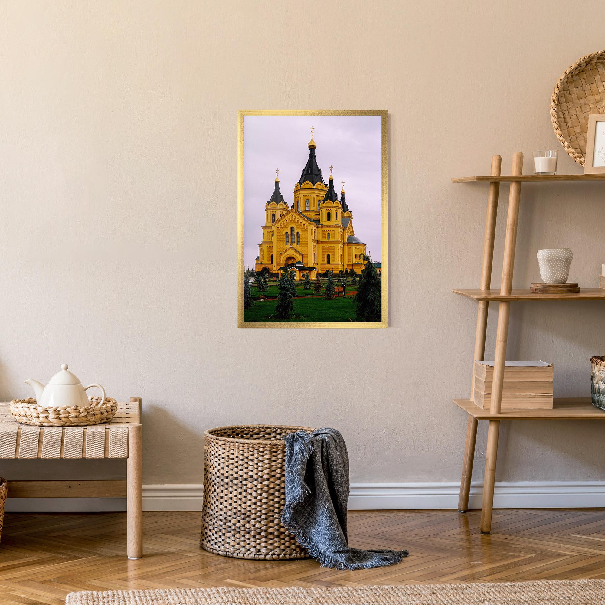Plakat w Ramie Nevsky Cathedral mockup 9
