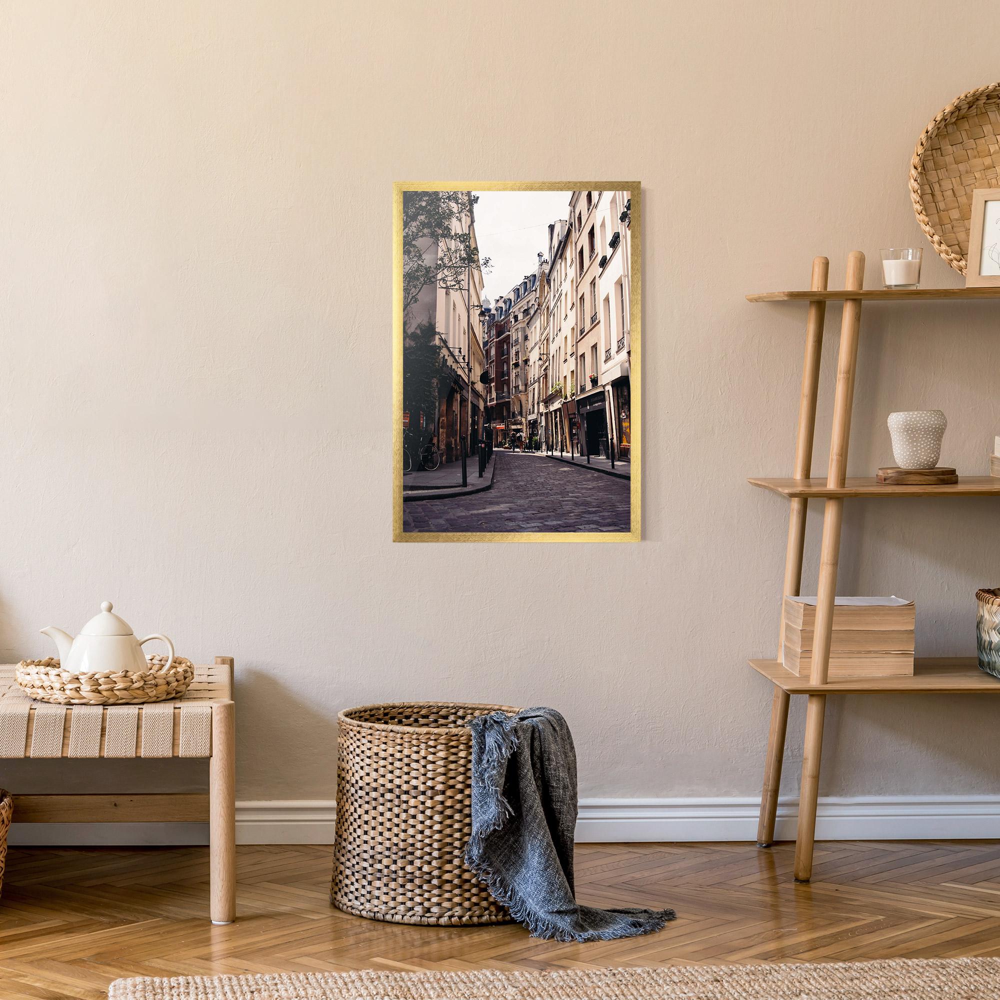 Plakat w Ramie Paris Street mockup 9