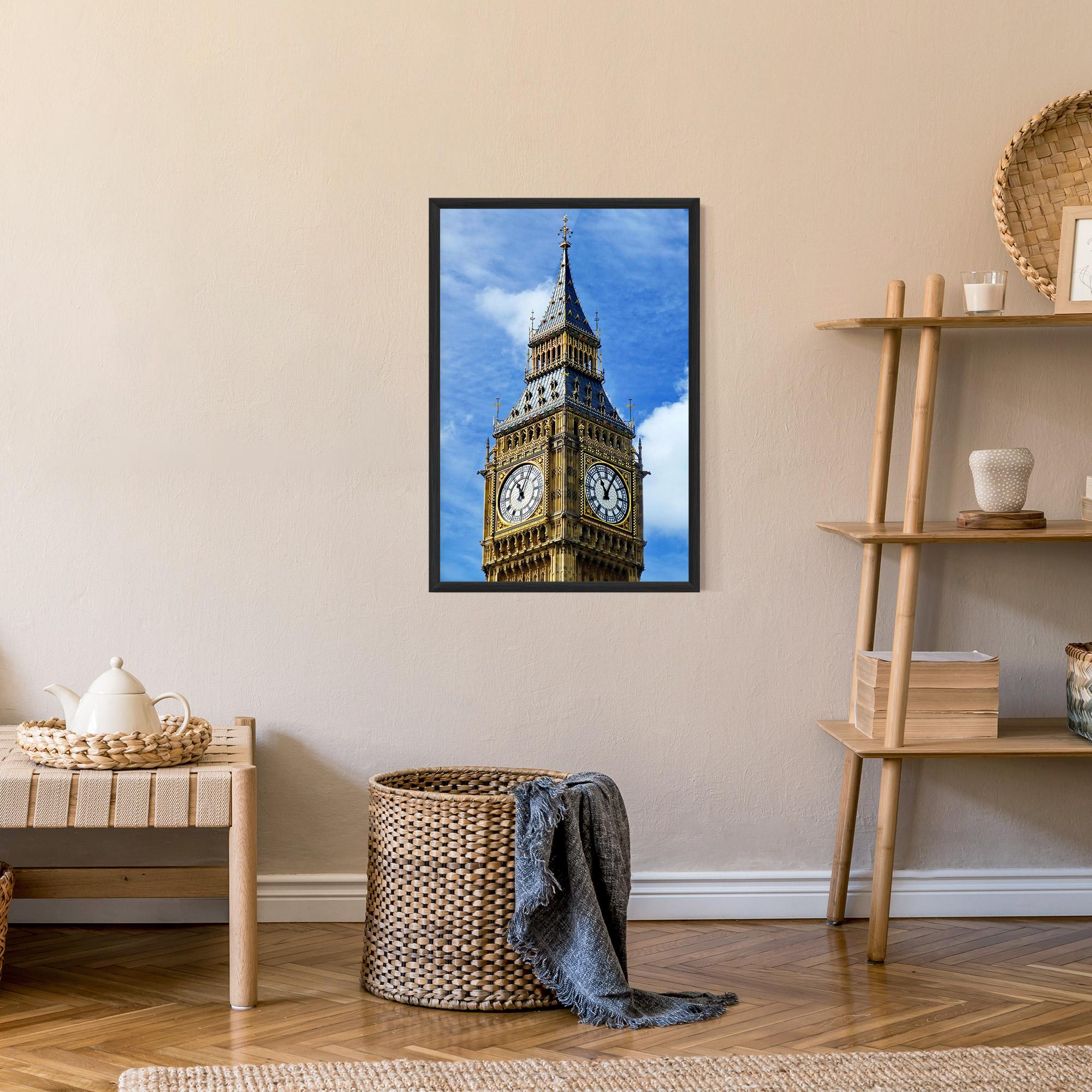 Plakat w Ramie Big Ben mockup 9