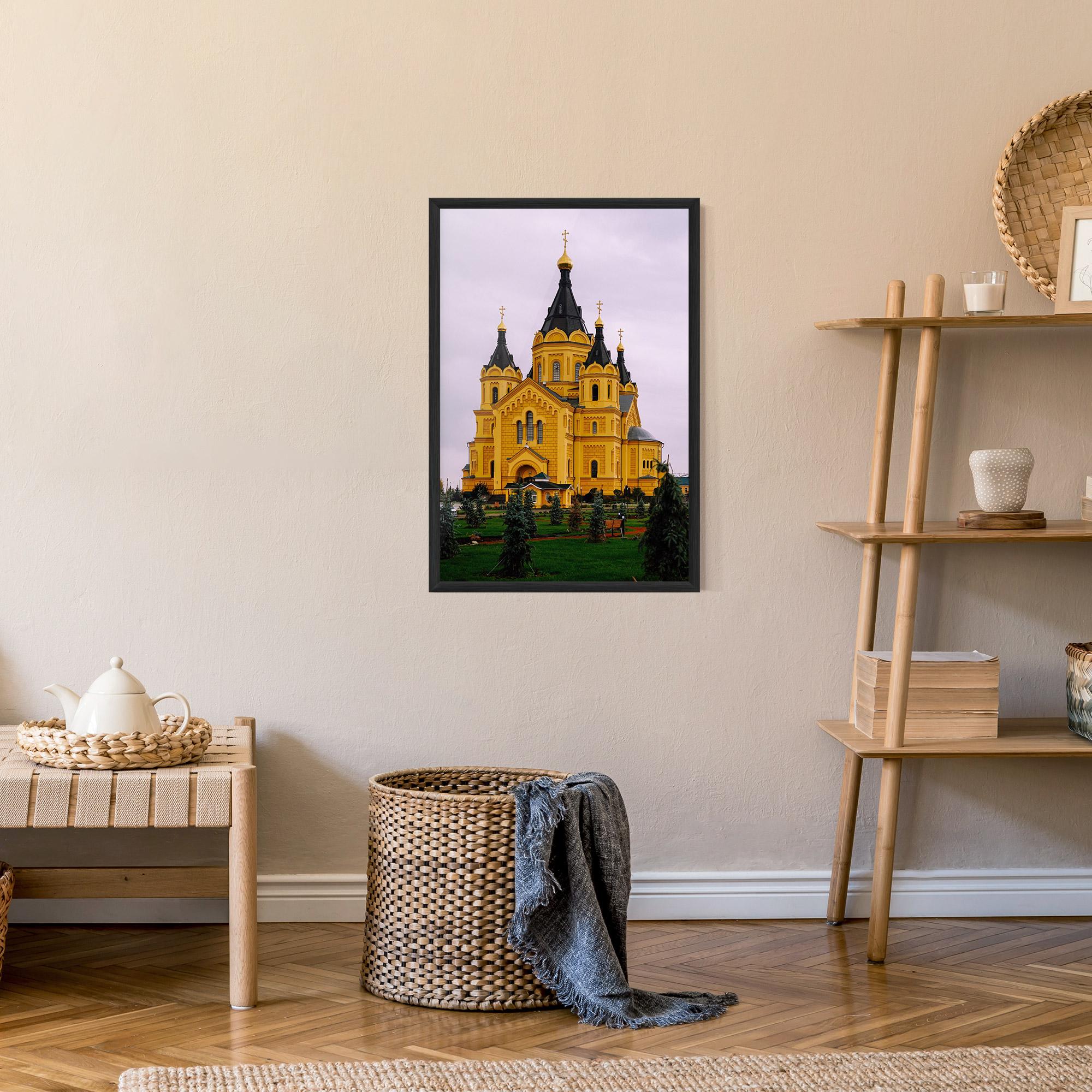 Plakat w Ramie Nevsky Cathedral mockup 9