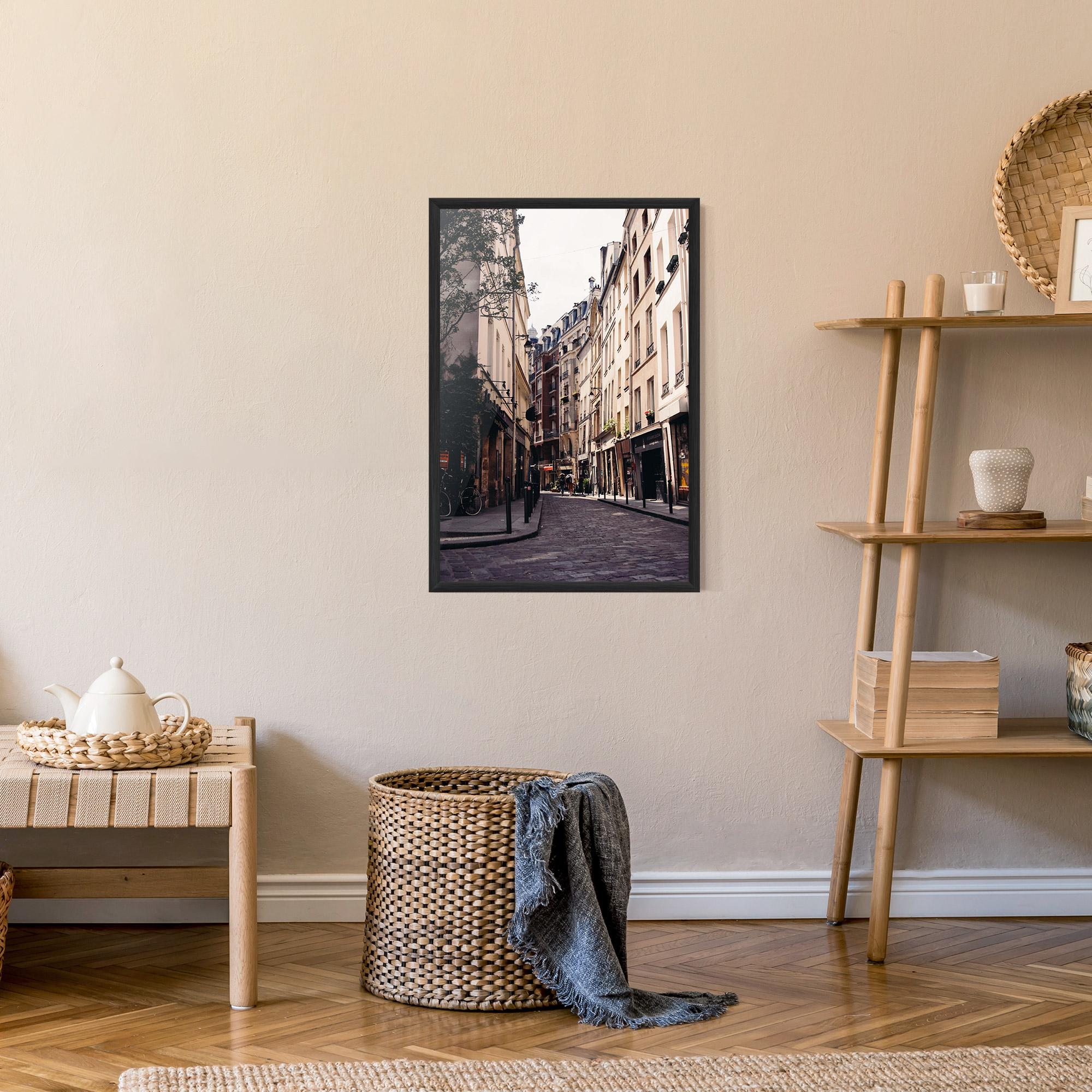 Plakat w Ramie Paris Street mockup 9