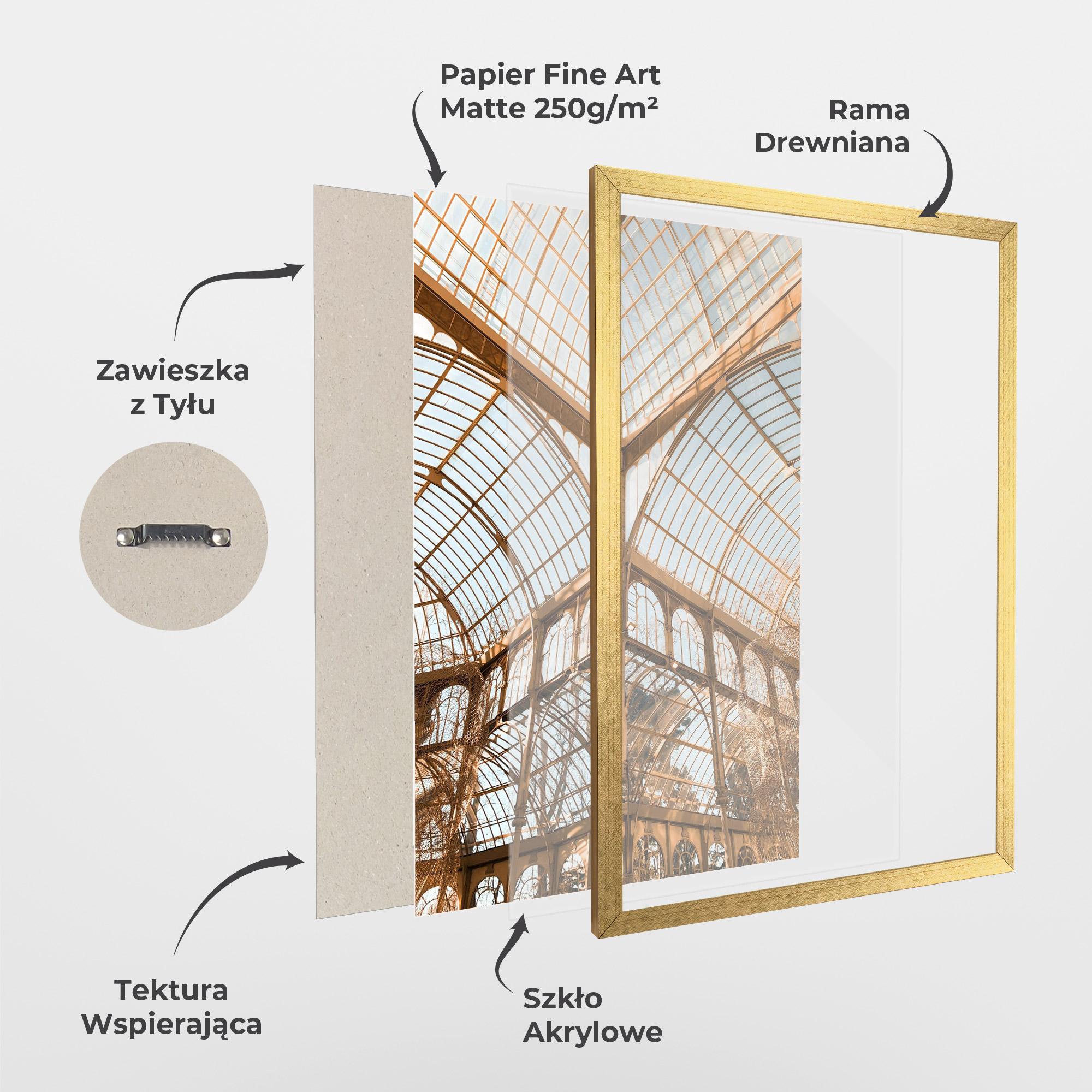 Plakat w Ramie Crystal Palace mockup 1