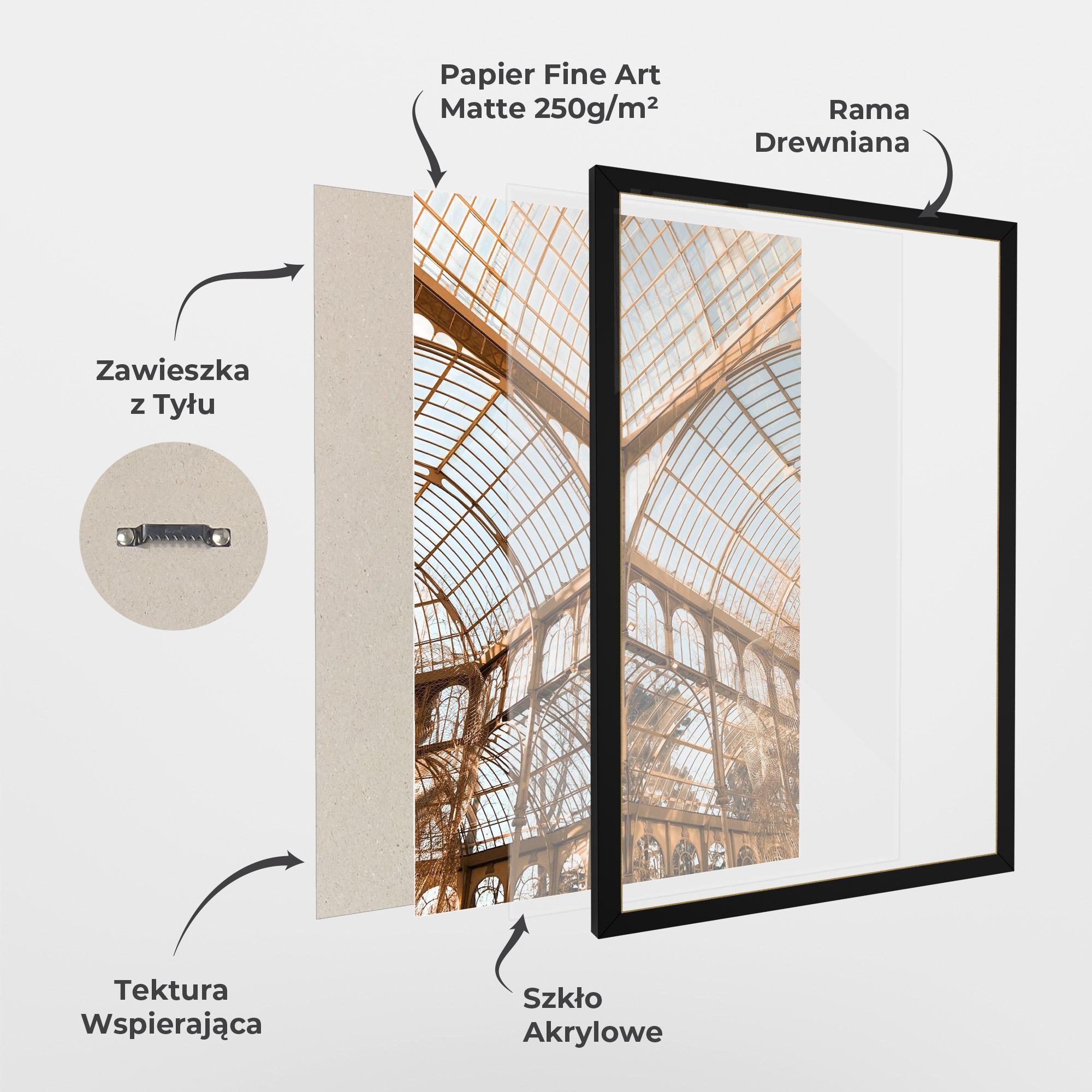 Plakat w Ramie Crystal Palace mockup 1