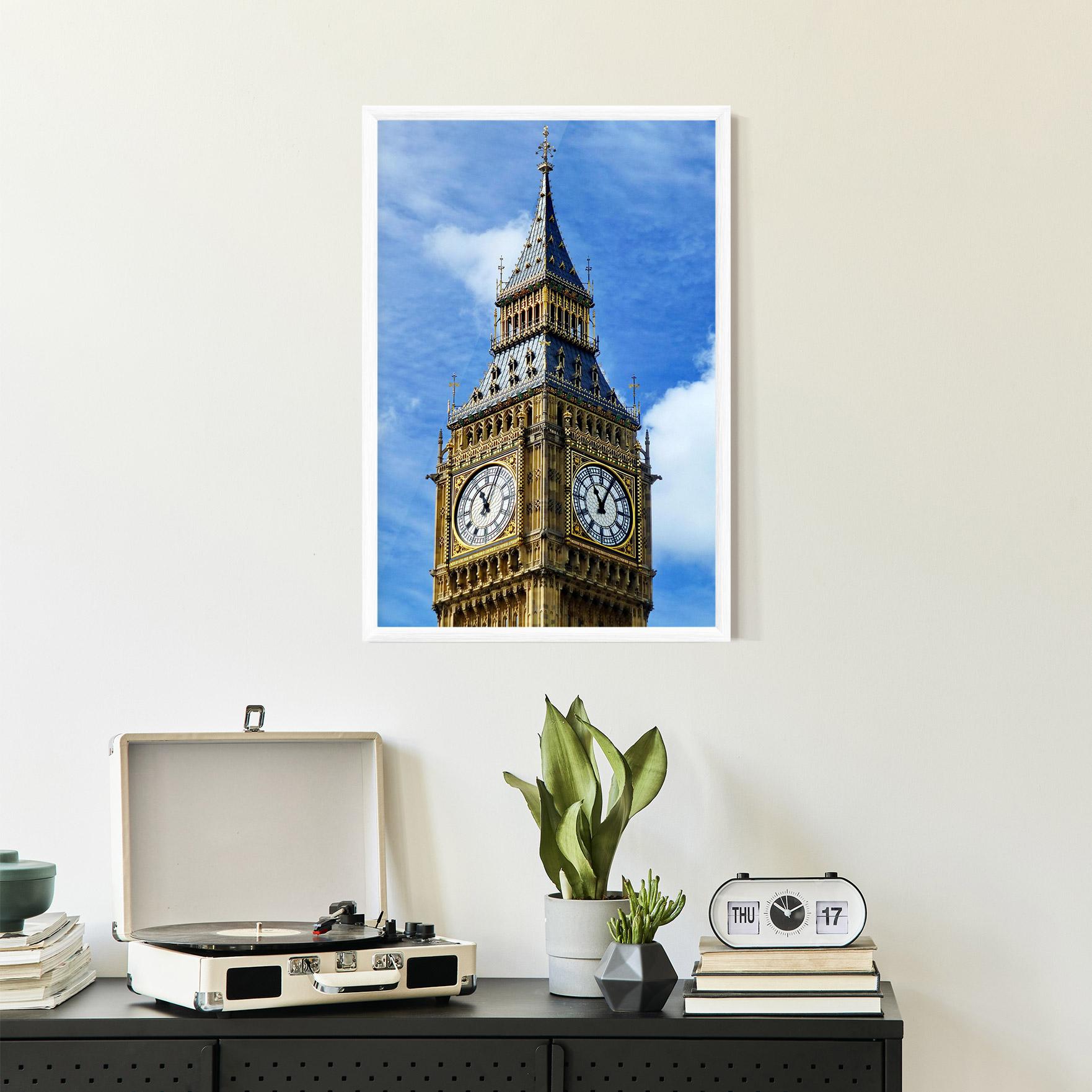Plakat w Ramie Big Ben mockup 2