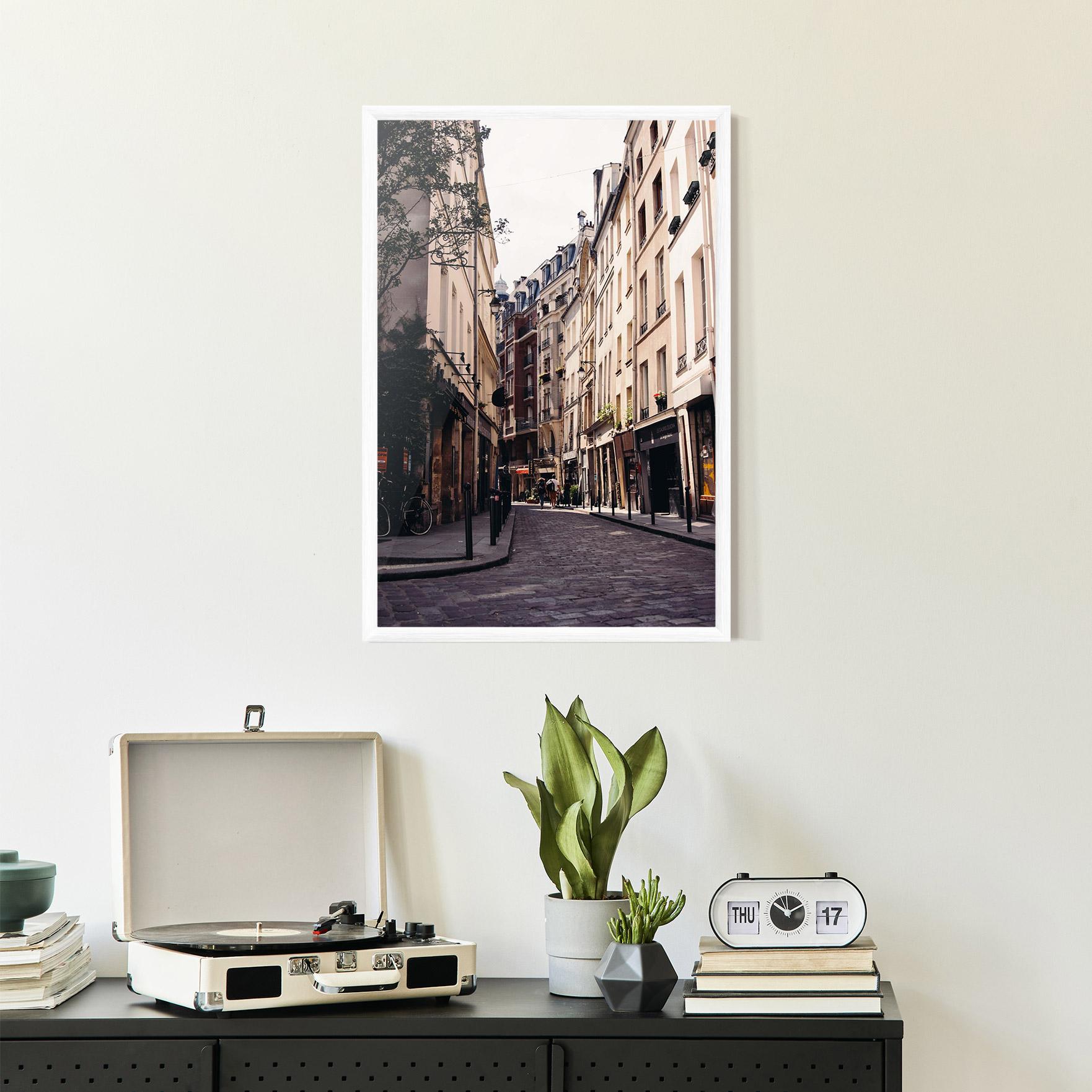 Plakat w Ramie Paris Street mockup 2