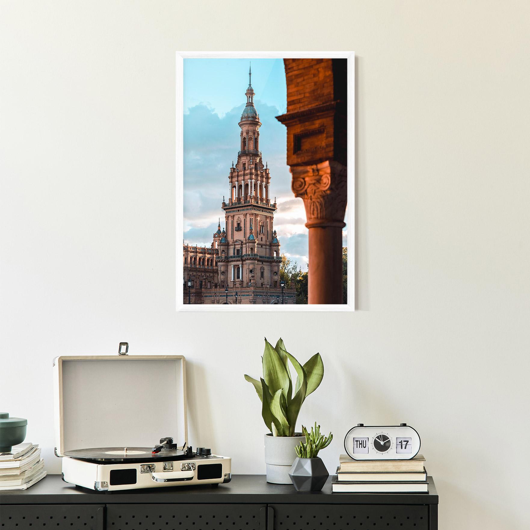 Plakat w Ramie Seville Spain mockup 2