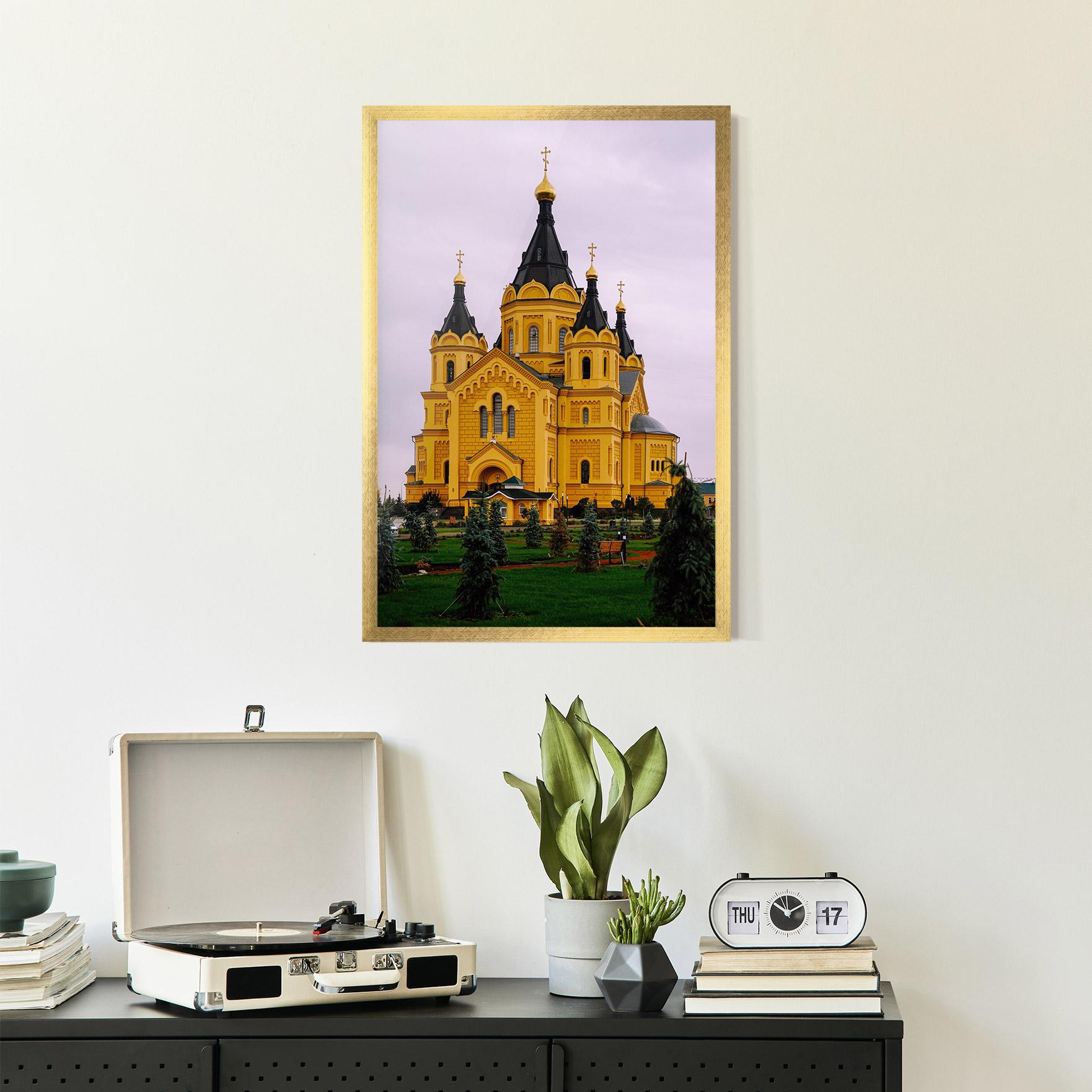 Plakat w Ramie Nevsky Cathedral mockup 2