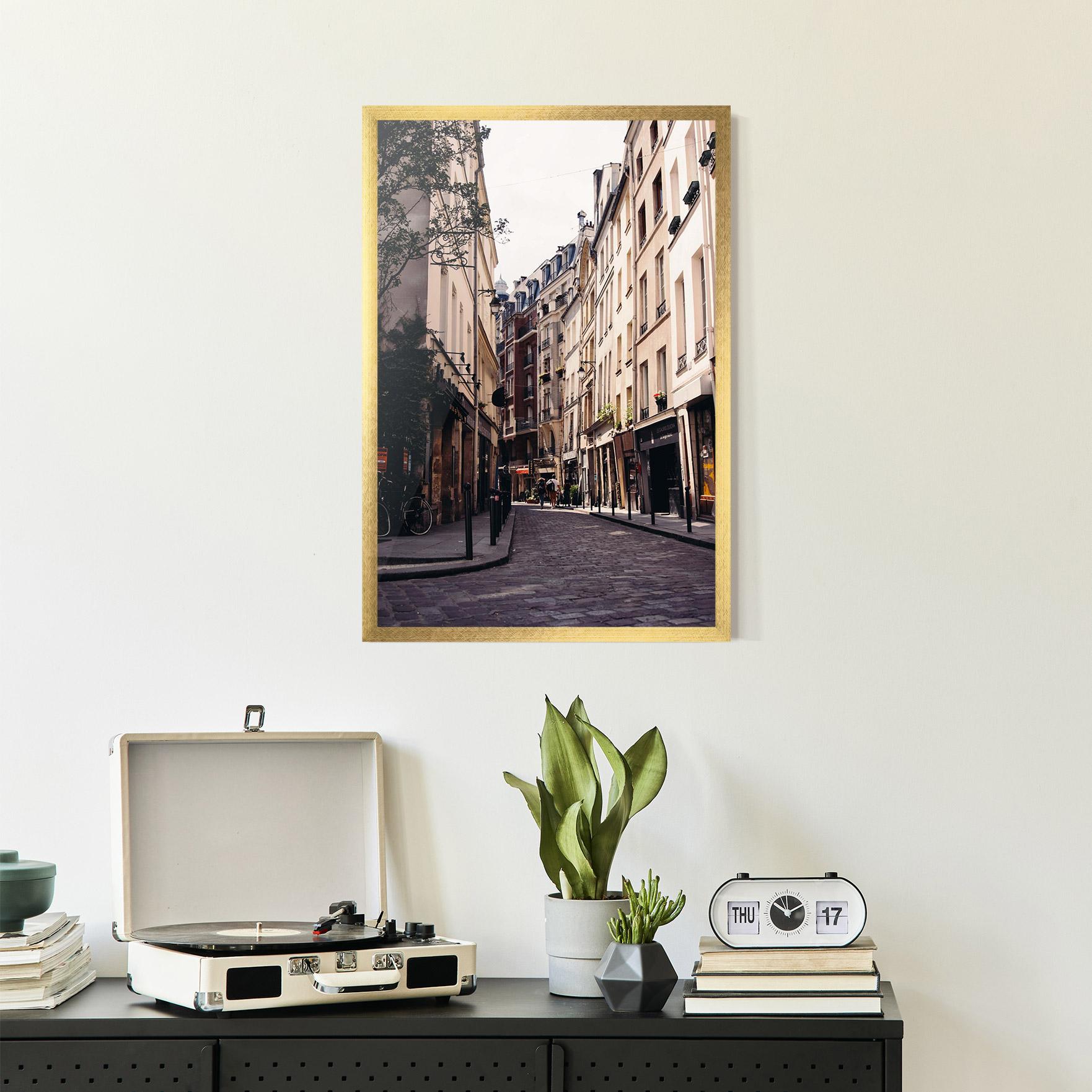 Plakat w Ramie Paris Street mockup 2
