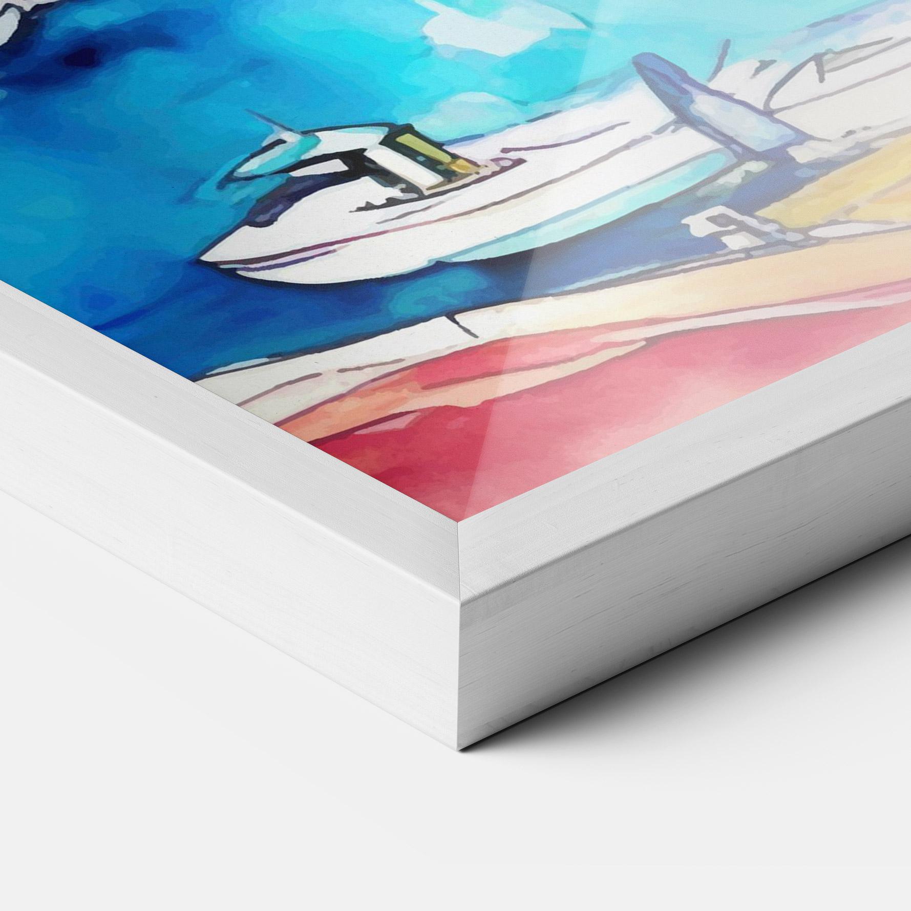 Plakat w Ramie French City mockup 3