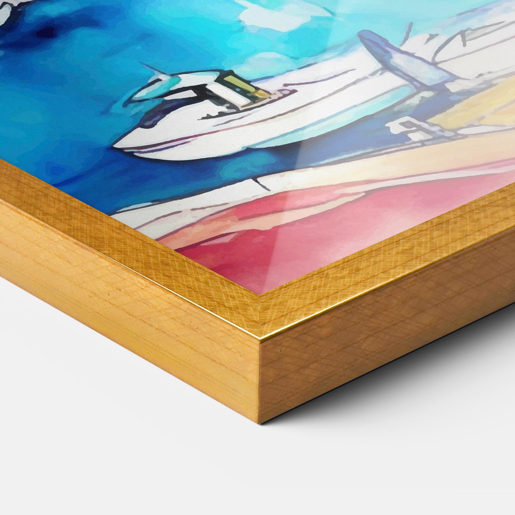 Plakat w Ramie French City mockup 3