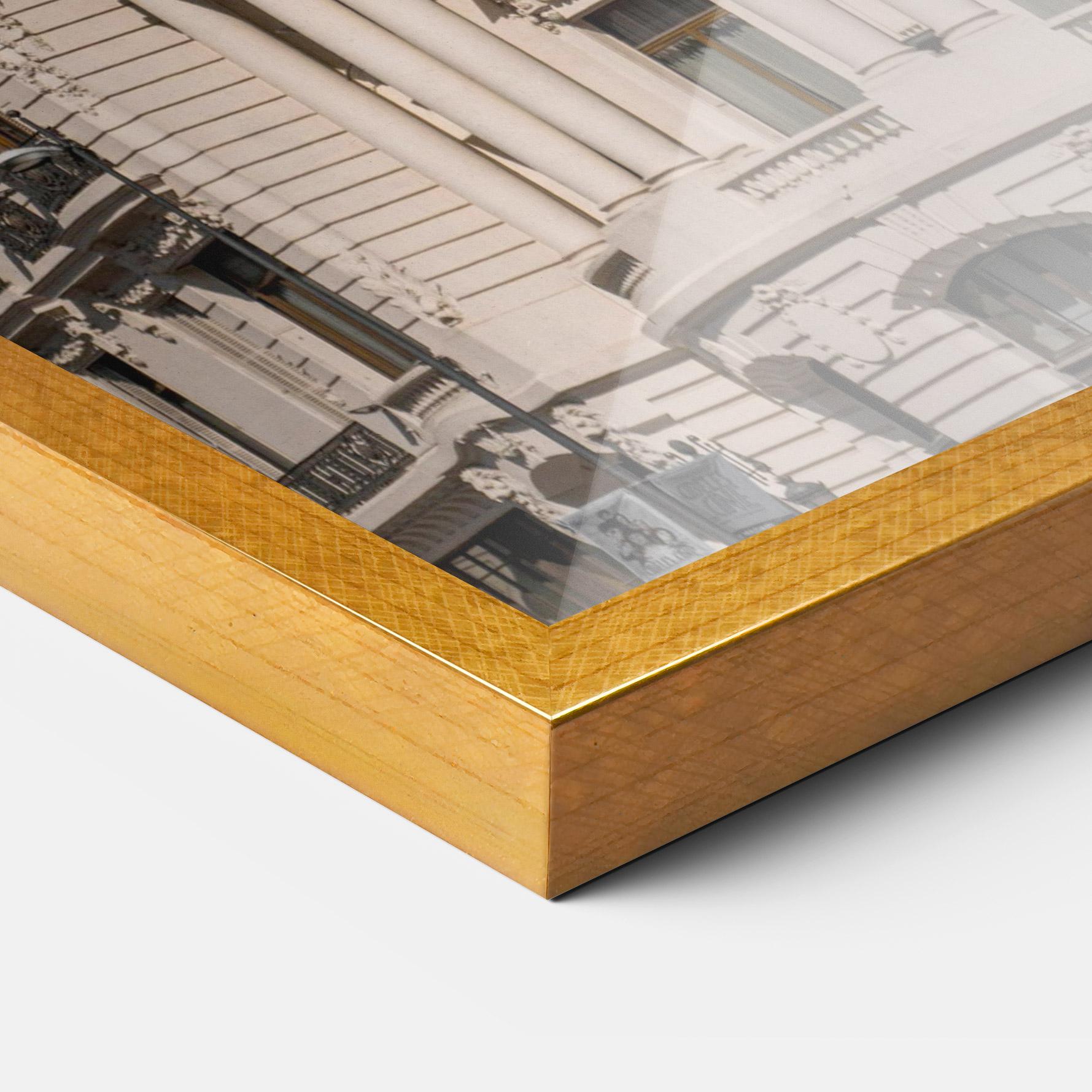 Plakat w Ramie Metropolis Building mockup 3