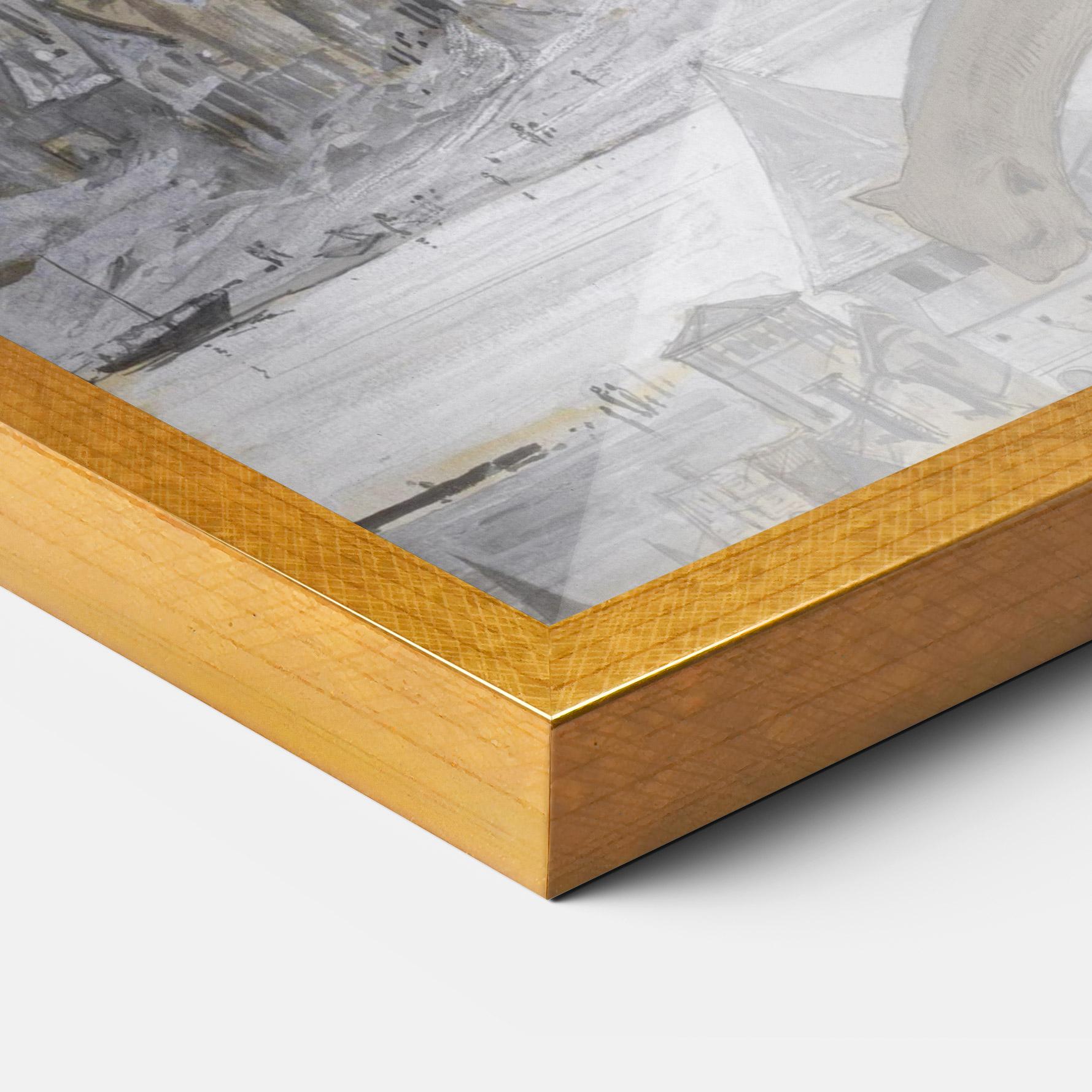 Plakat w Ramie Notre Dame mockup 3