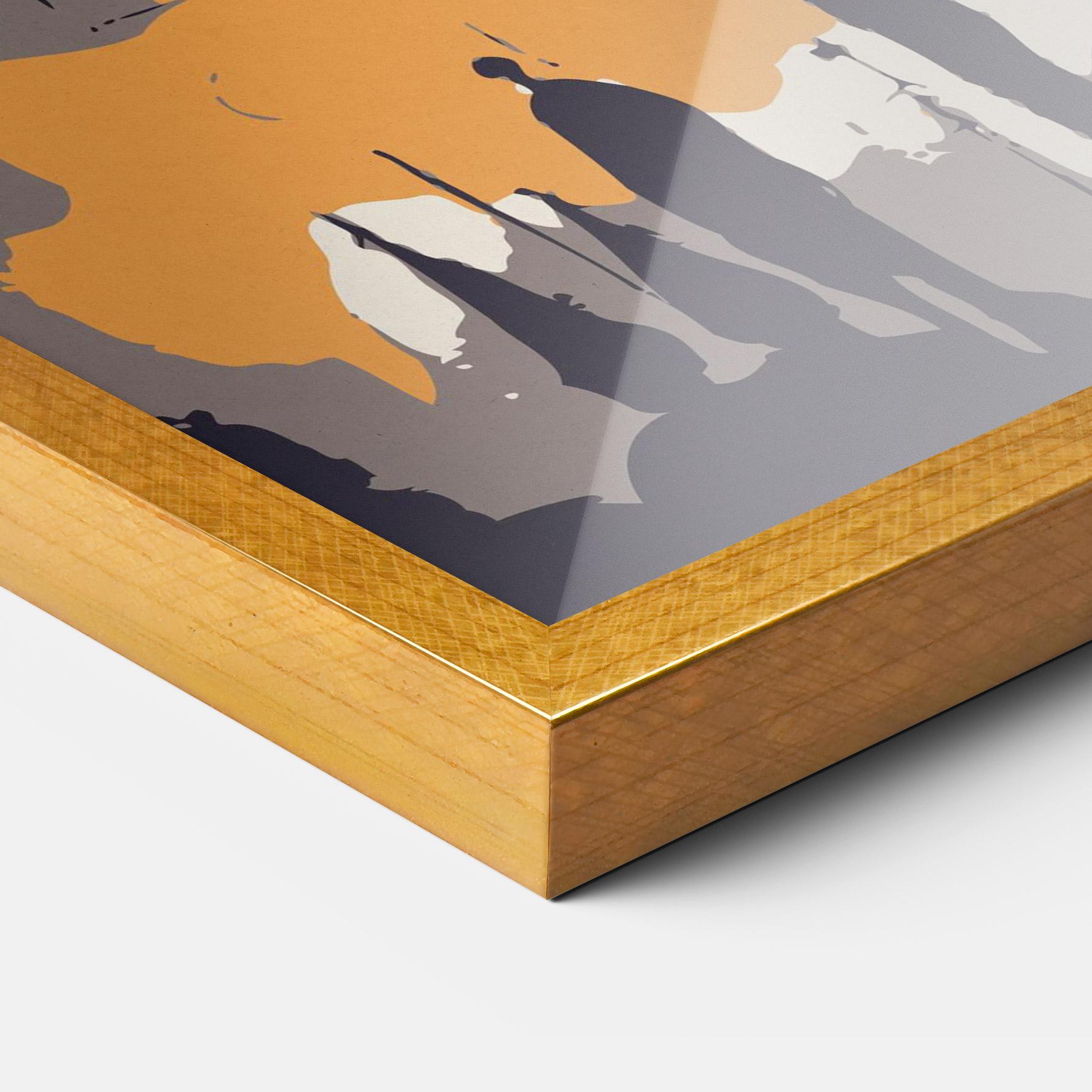 Plakat w Ramie Palace Of Versailles mockup 3