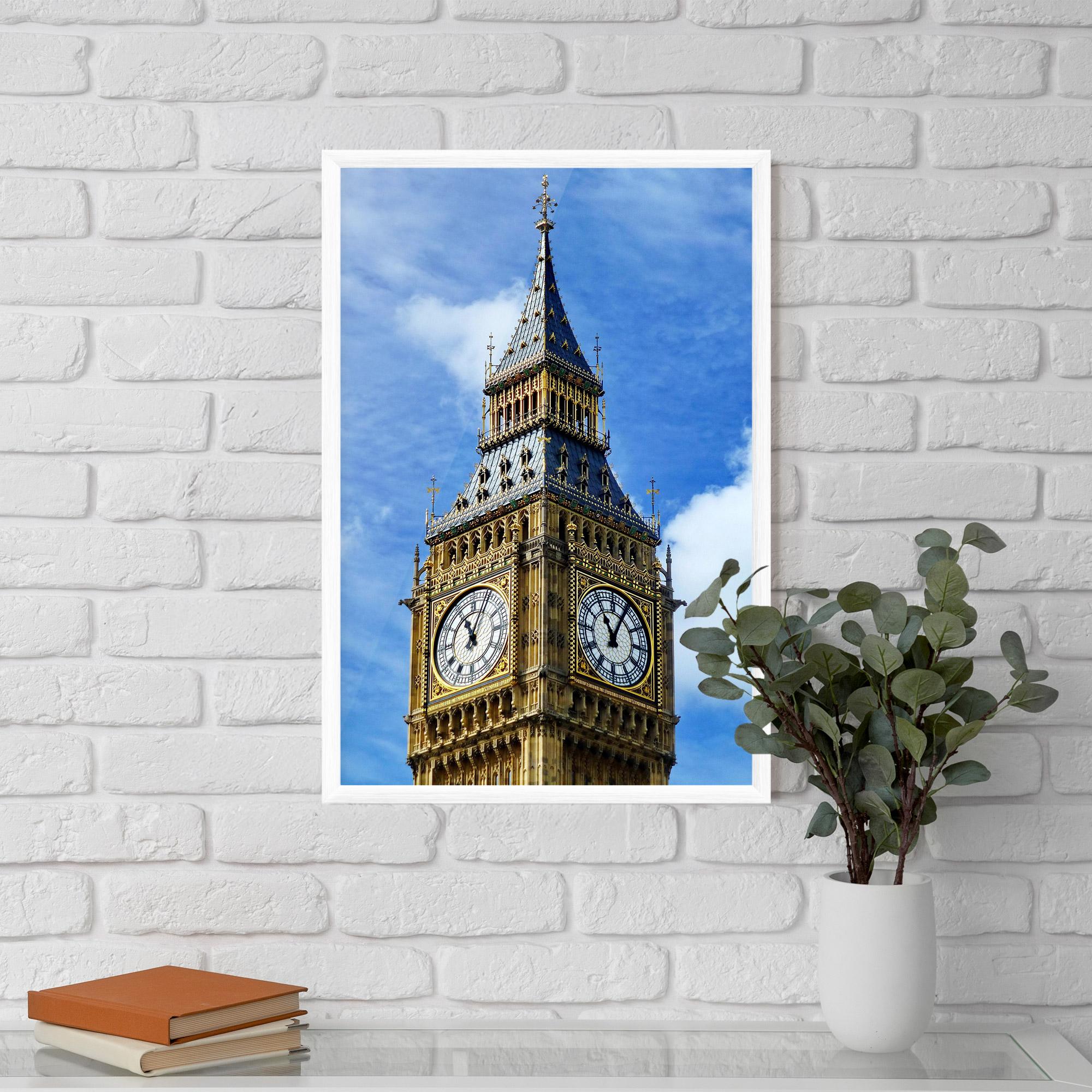 Plakat w Ramie Big Ben mockup 5