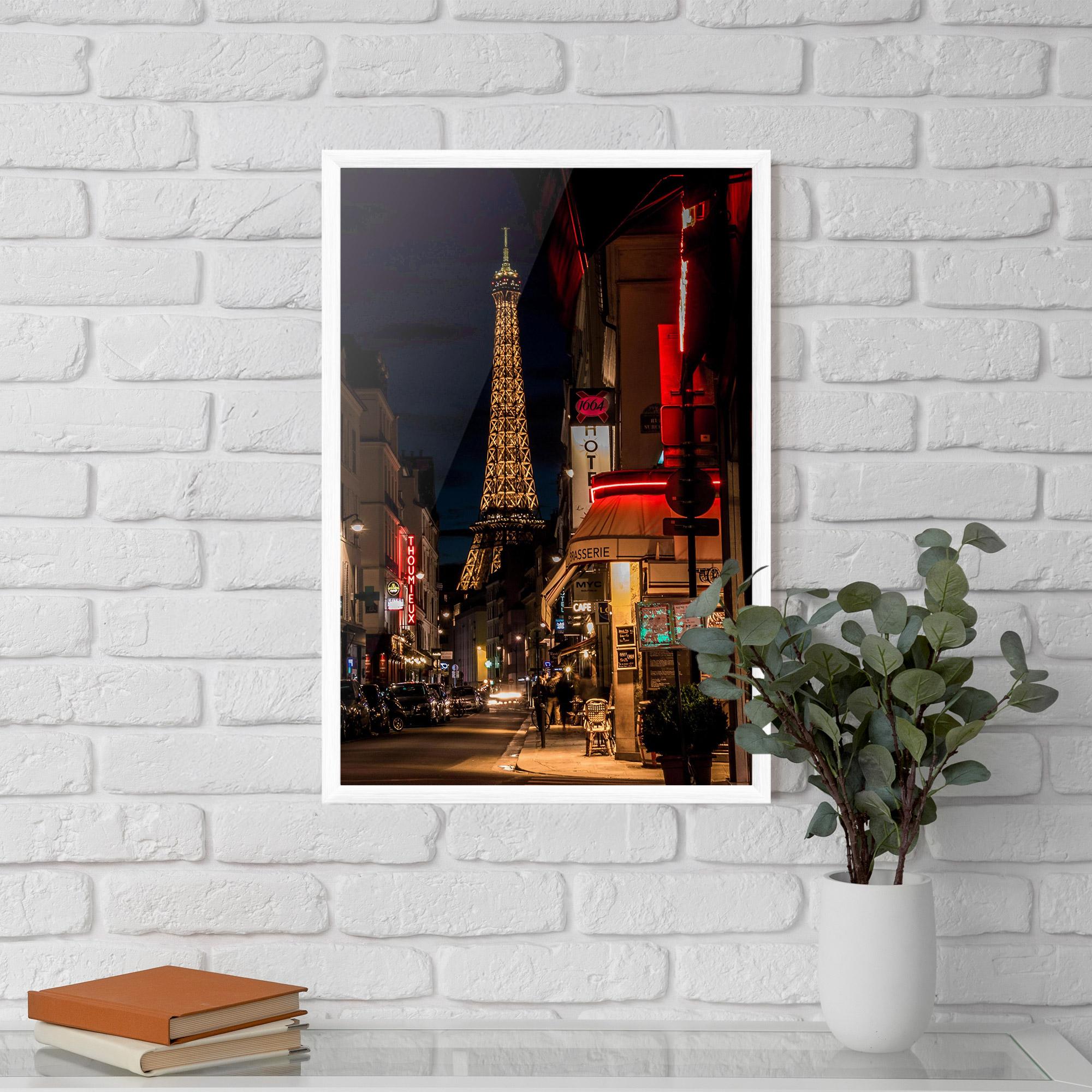 Plakat w Ramie Paris Walk mockup 5