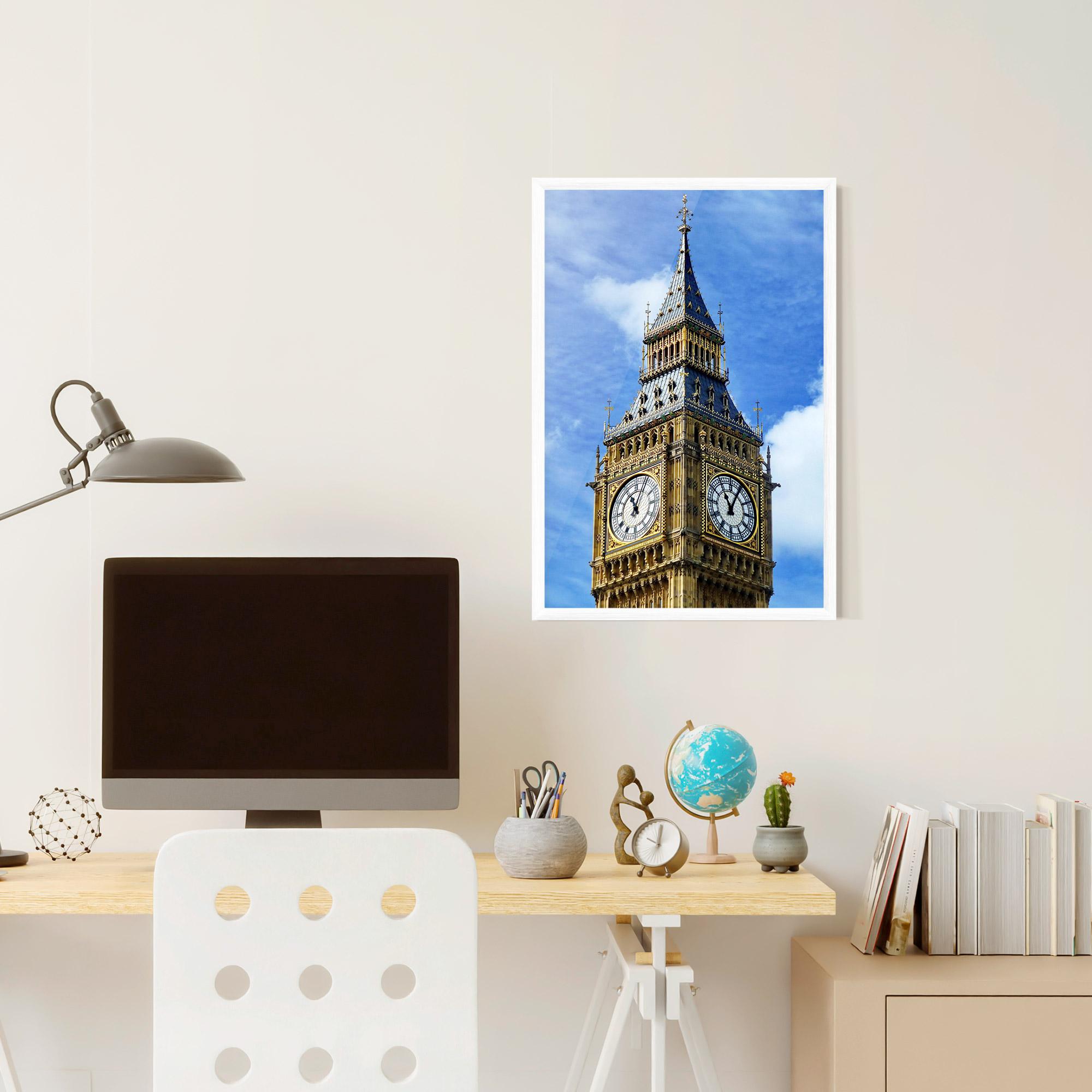 Plakat w Ramie Big Ben mockup 6