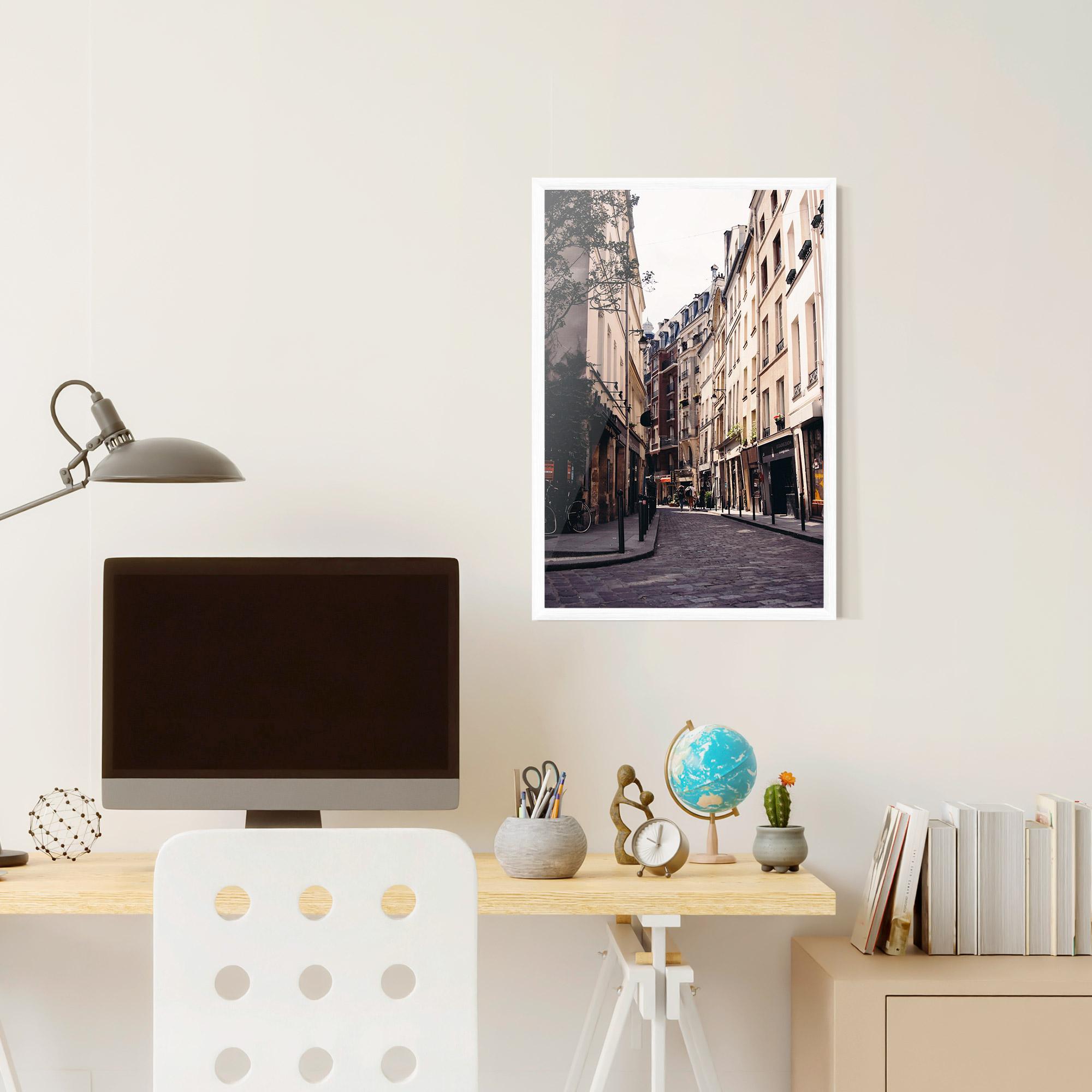 Plakat w Ramie Paris Street mockup 6